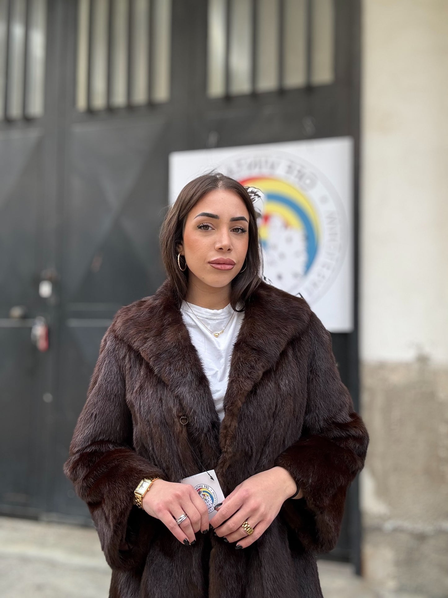 Cappotto in visone