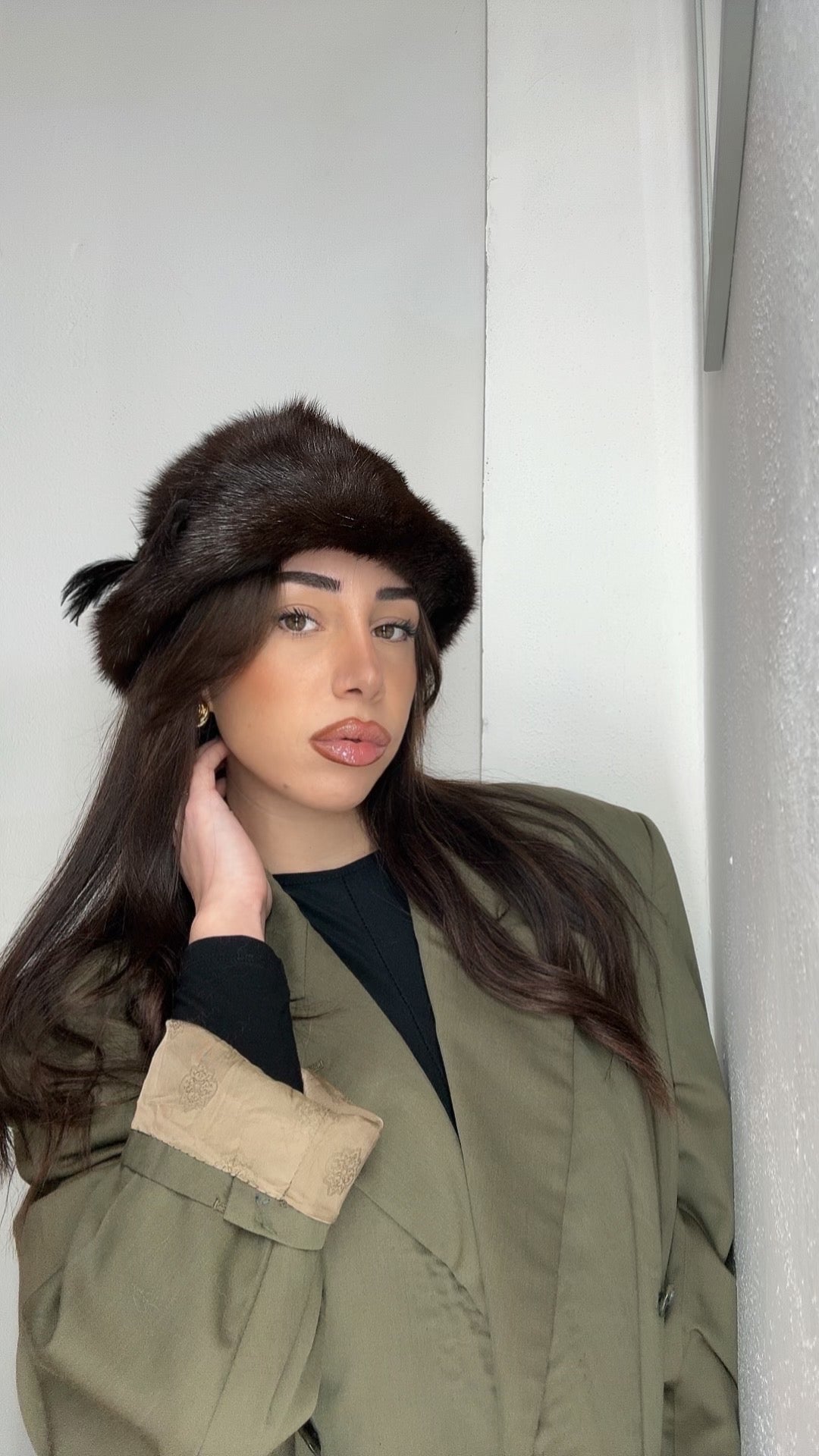 Mink hat