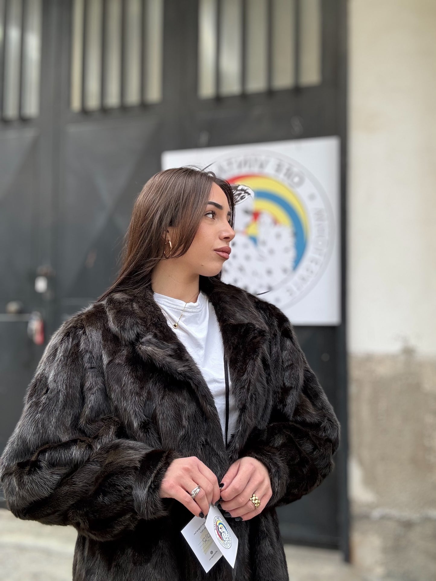 Cappotto in visone
