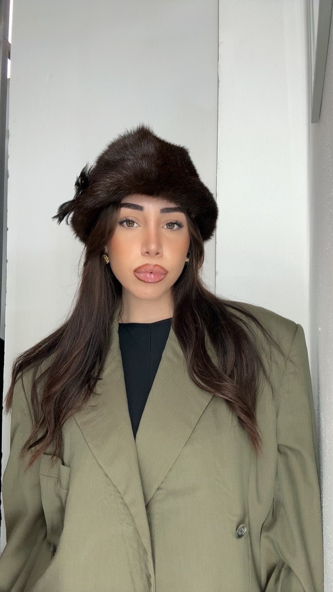 Mink hat