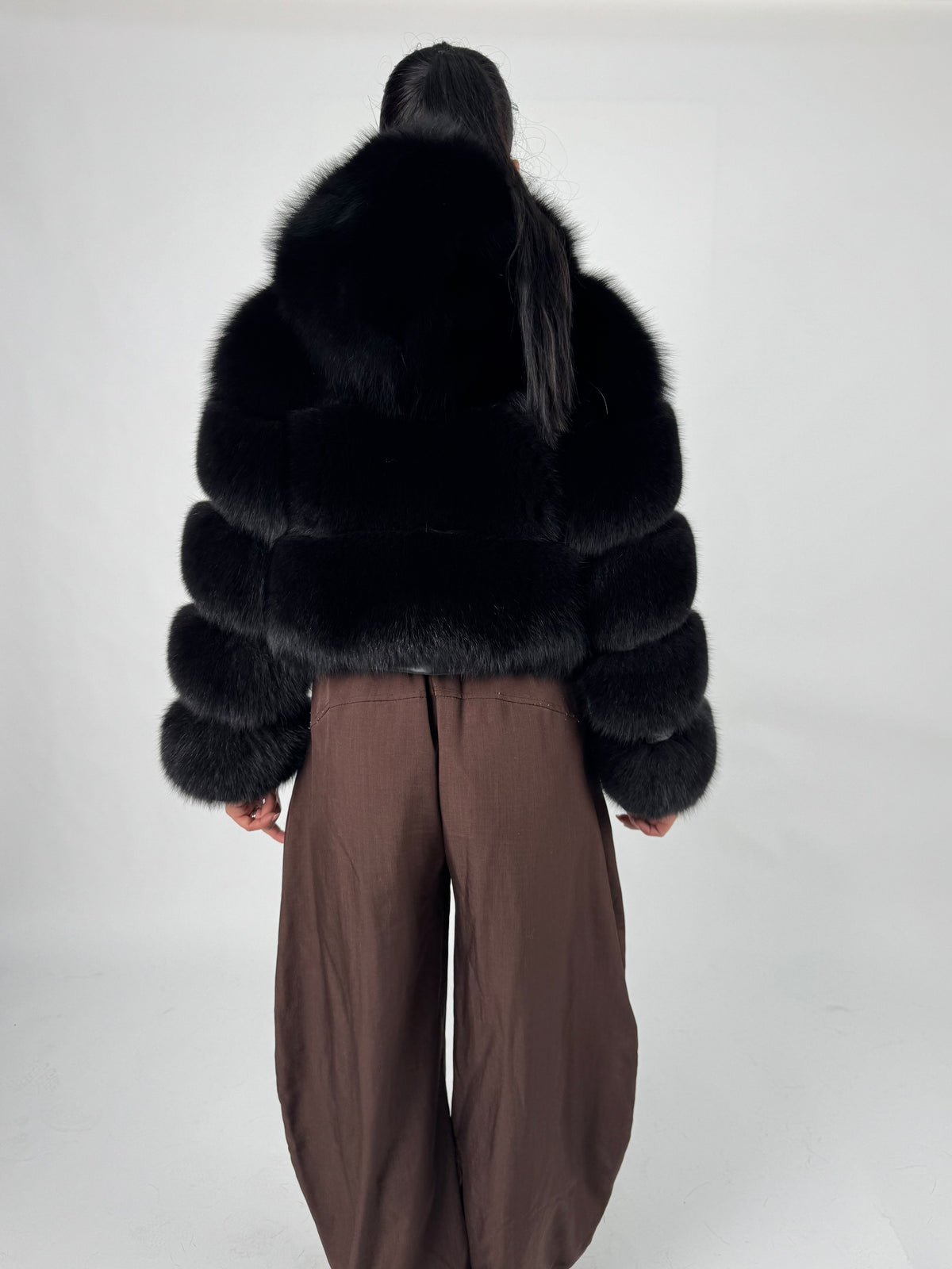Bomber in volpe black N165