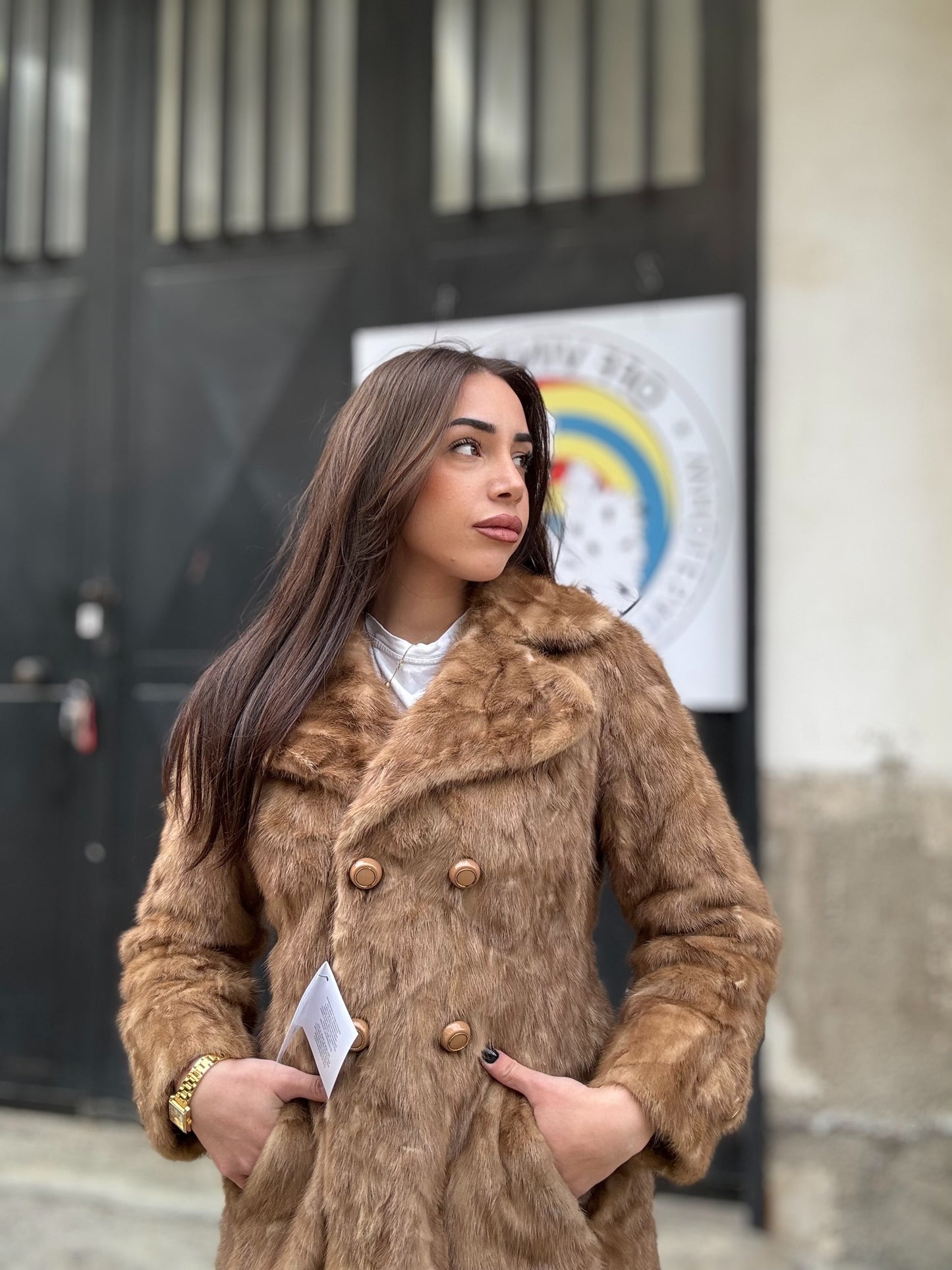 Cappotto in visone