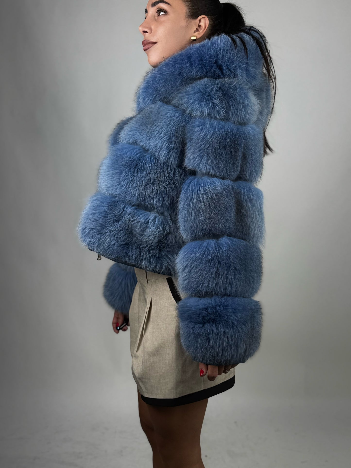 Bomber Elys in volpe blue