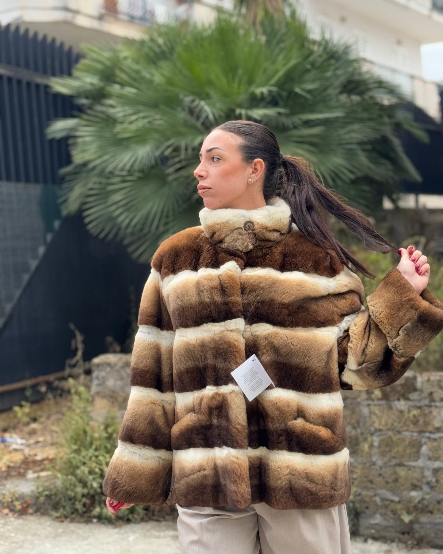 Rex Chinchilla Jacket