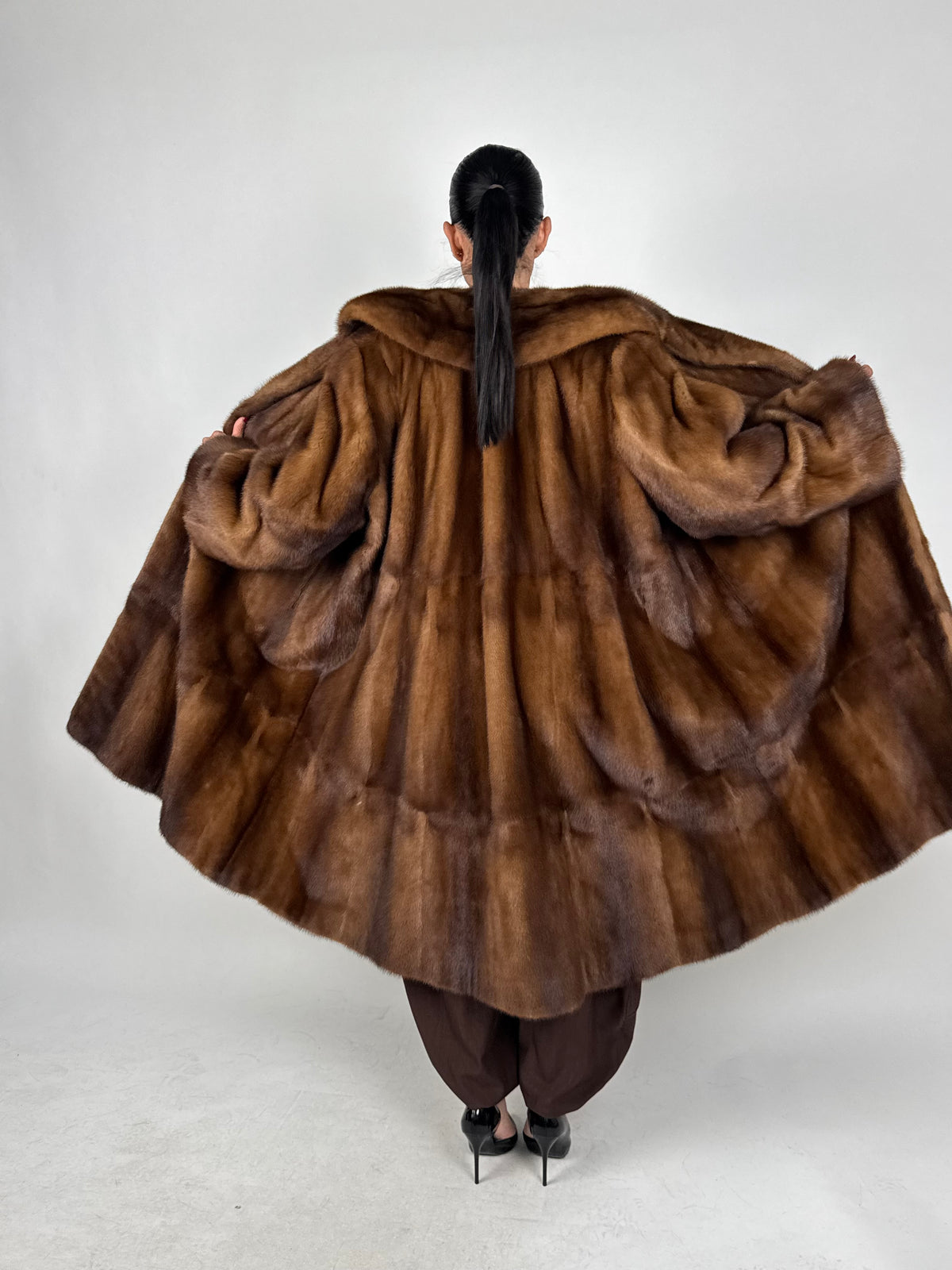 Cappotto in visone N740