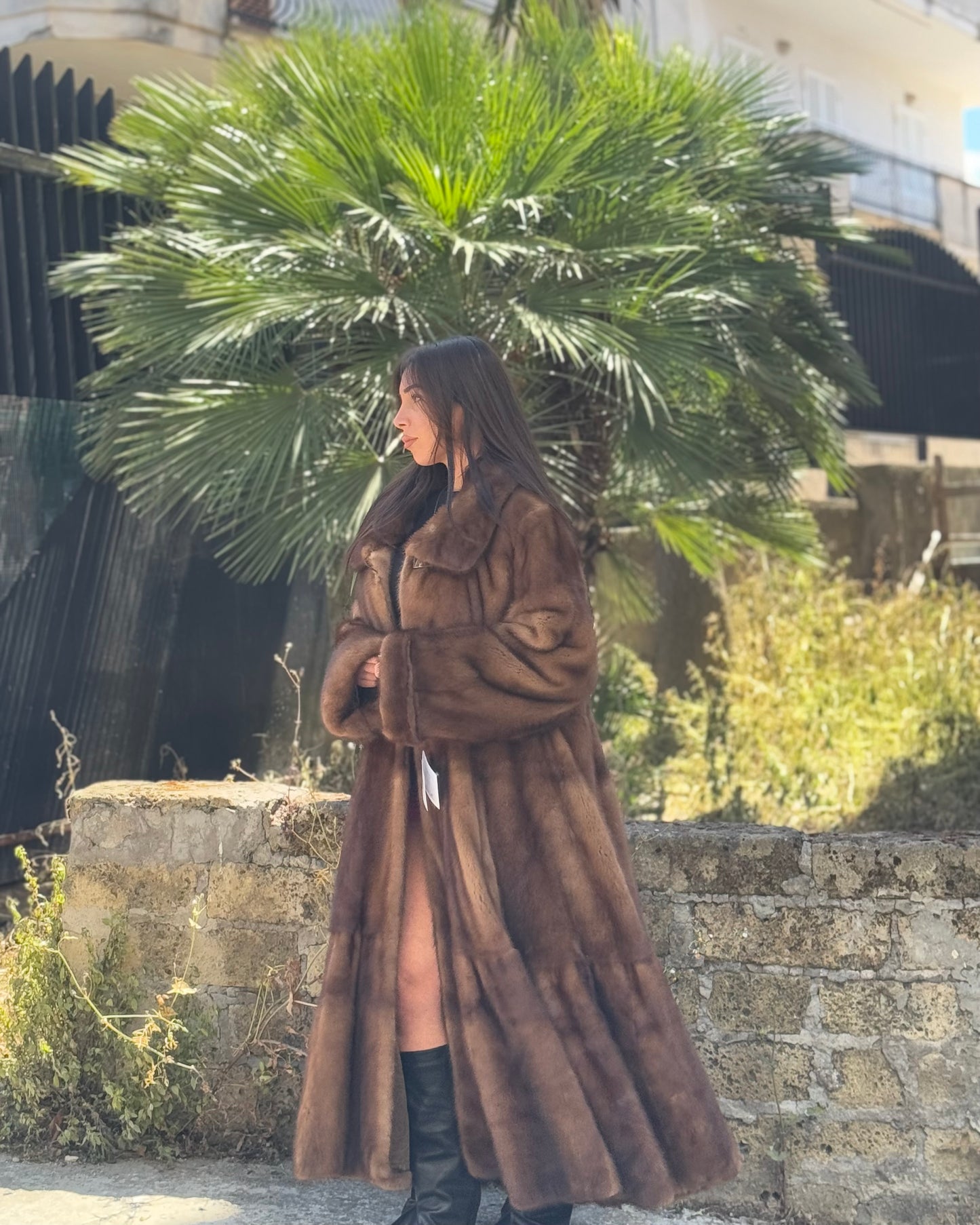 Mink Bomber Jacket