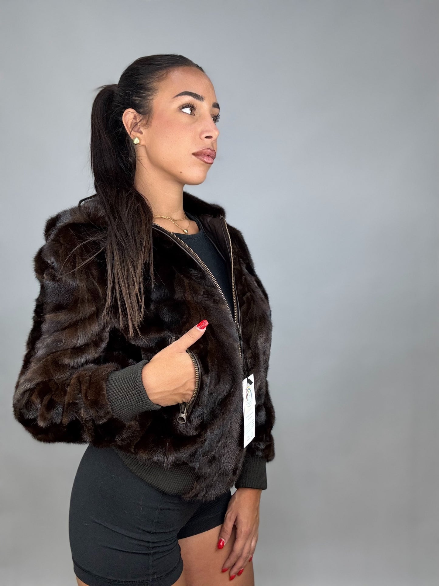 Bomber di visone