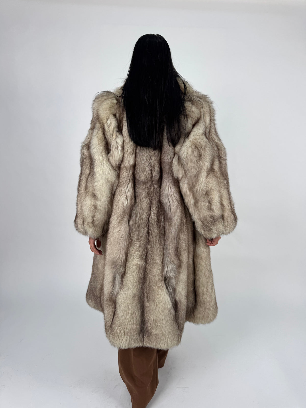 Cappotto in volpe della groenlandia N806