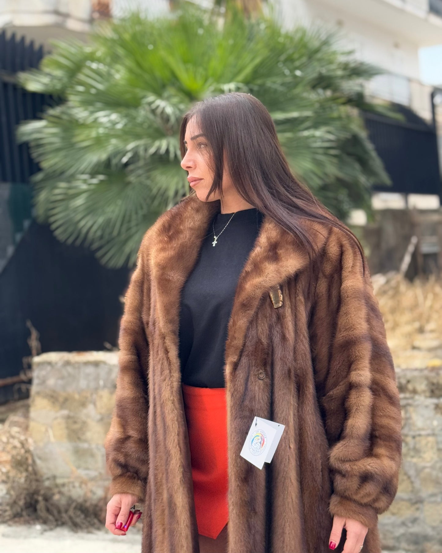 Cappotto in visone