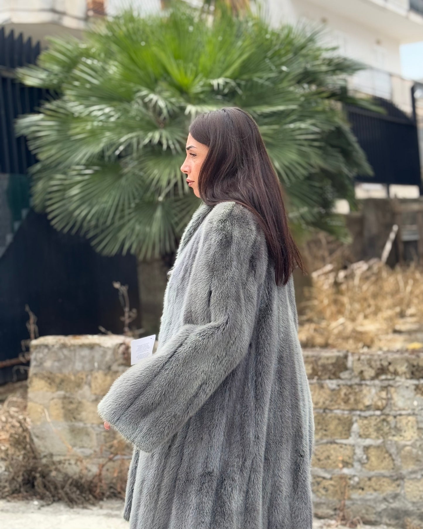 Cappotto in visone Fendi