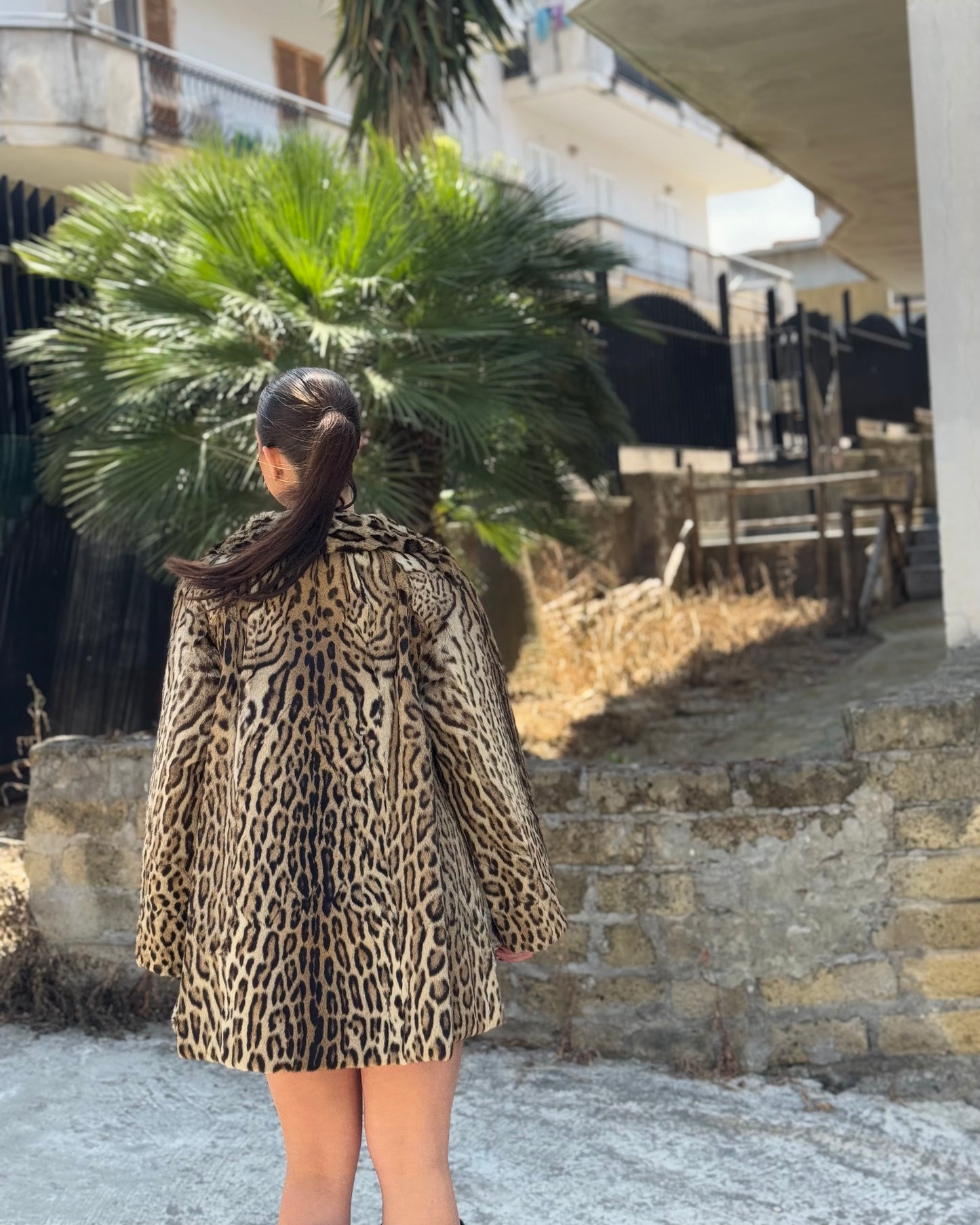 Giacca in leopardo