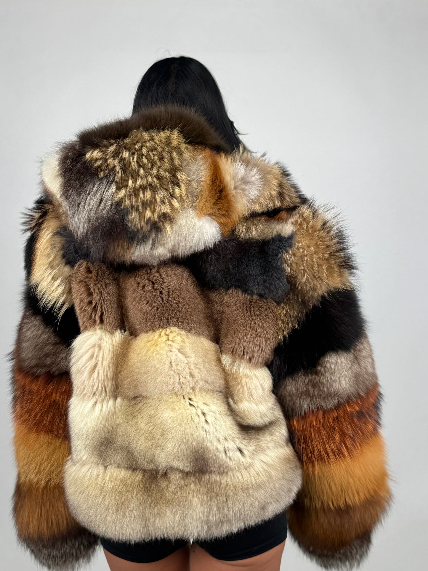 Bomber multi fur N103