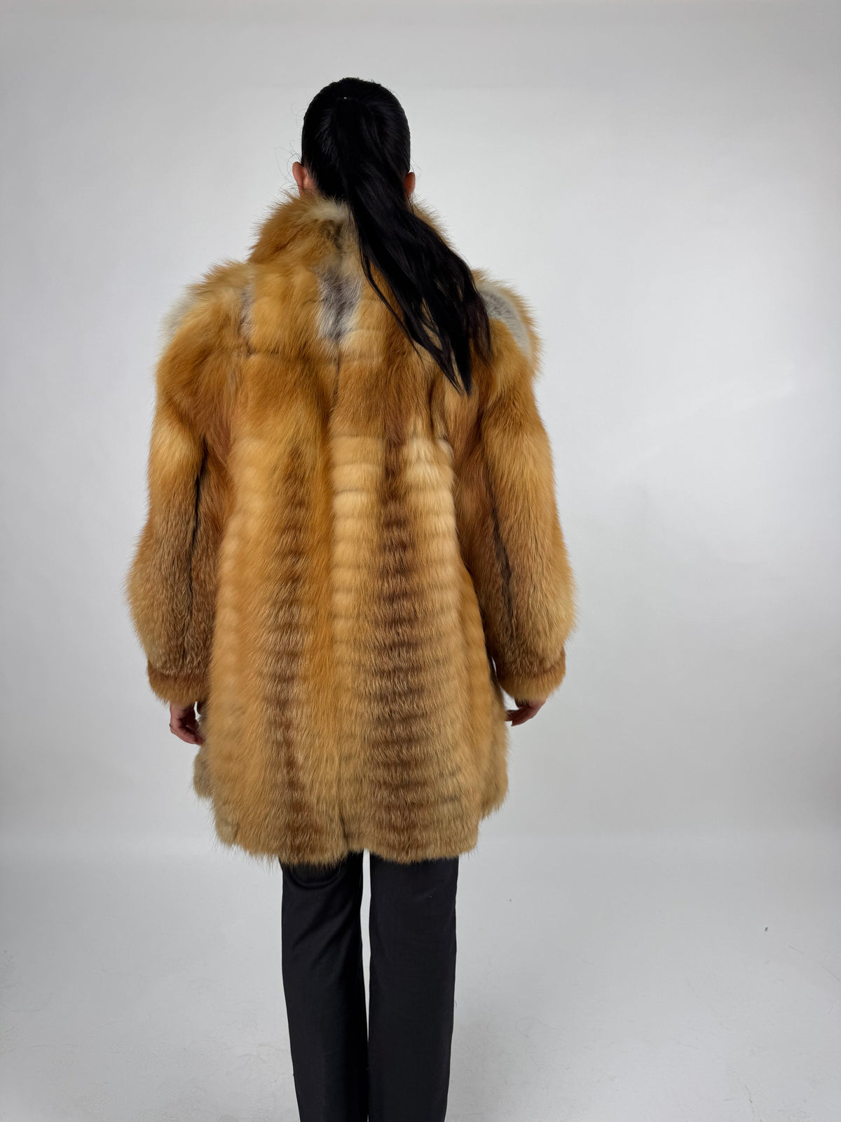 Giacca in volpe gold N844
