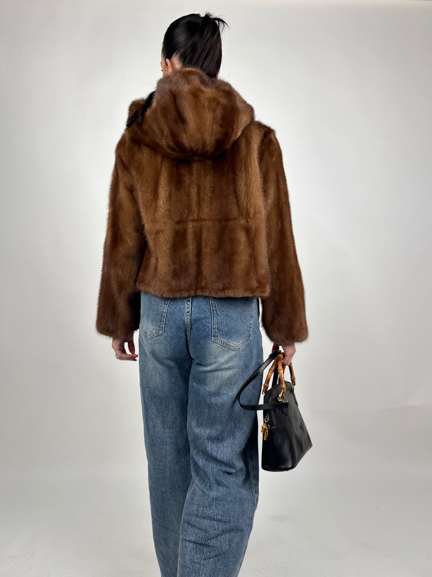 Mink Bomber Jacket