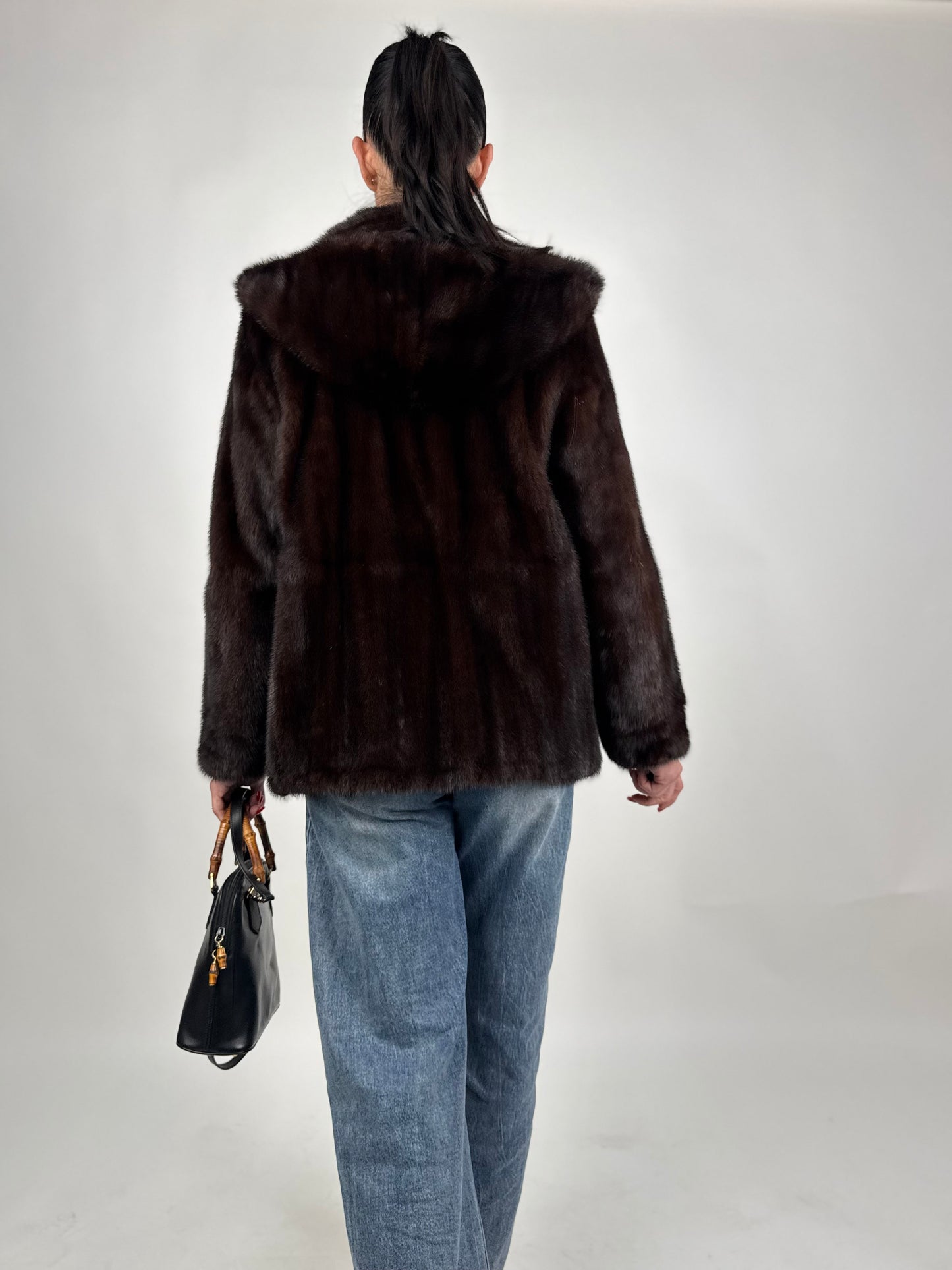 Mink Bomber Jacket