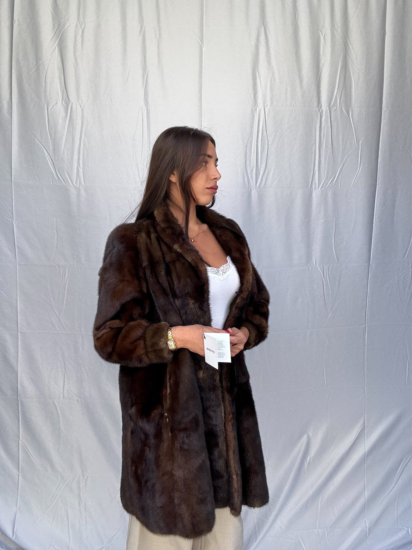 Cappotto in visone