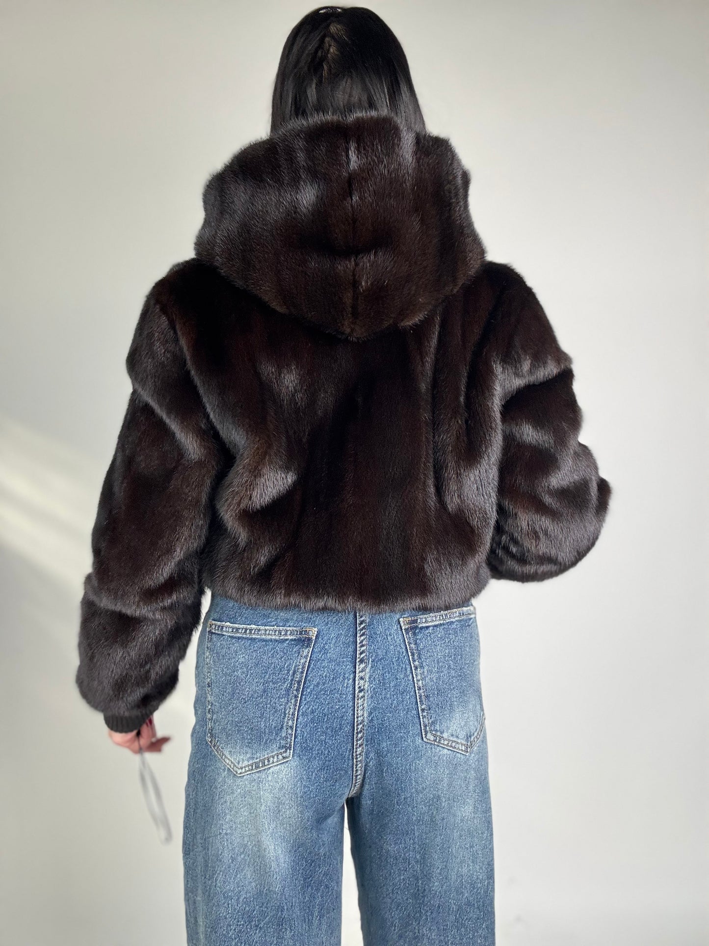 Bomber in visone N138