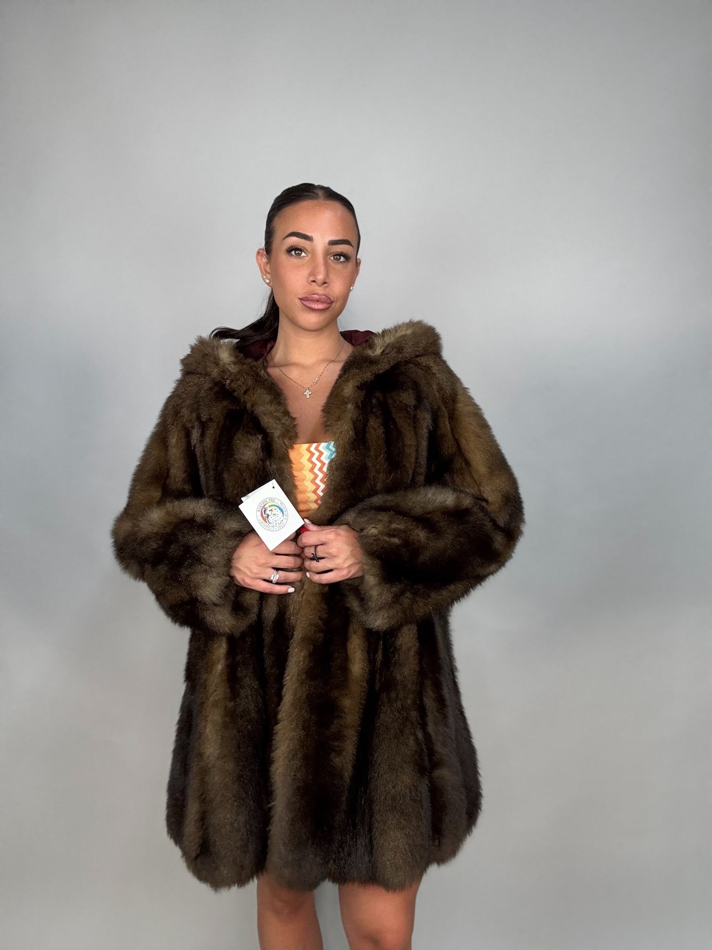 Cappotto in opossum