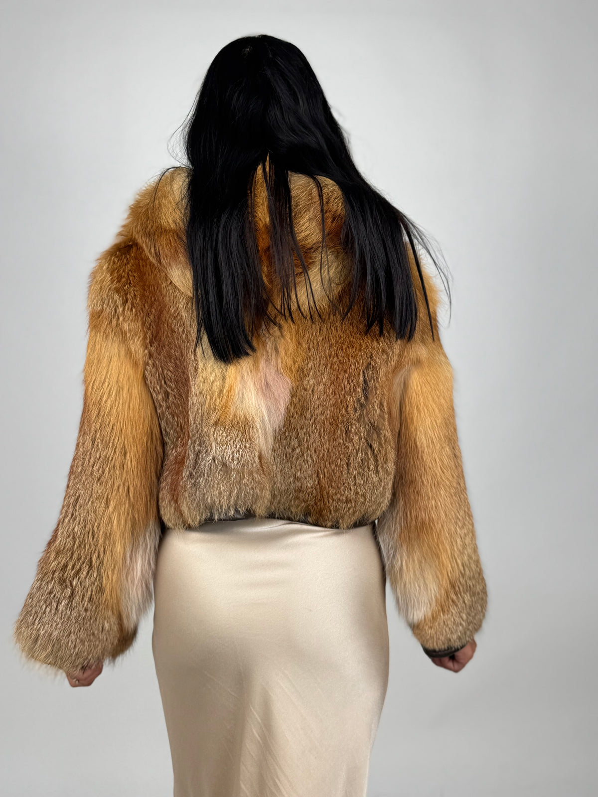 Mink Bomber Jacket