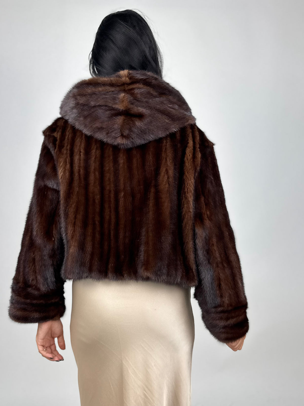 Mink Bomber Jacket