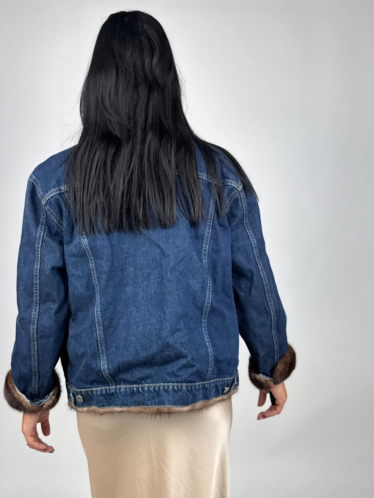 Mink Bomber Jacket