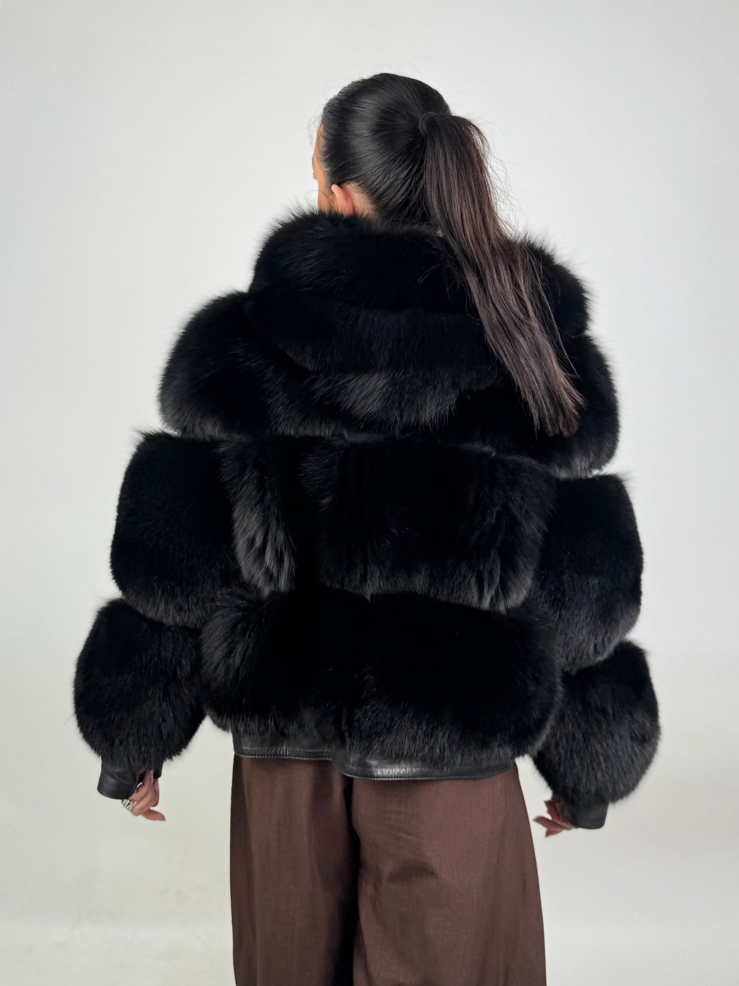 Mink Bomber Jacket