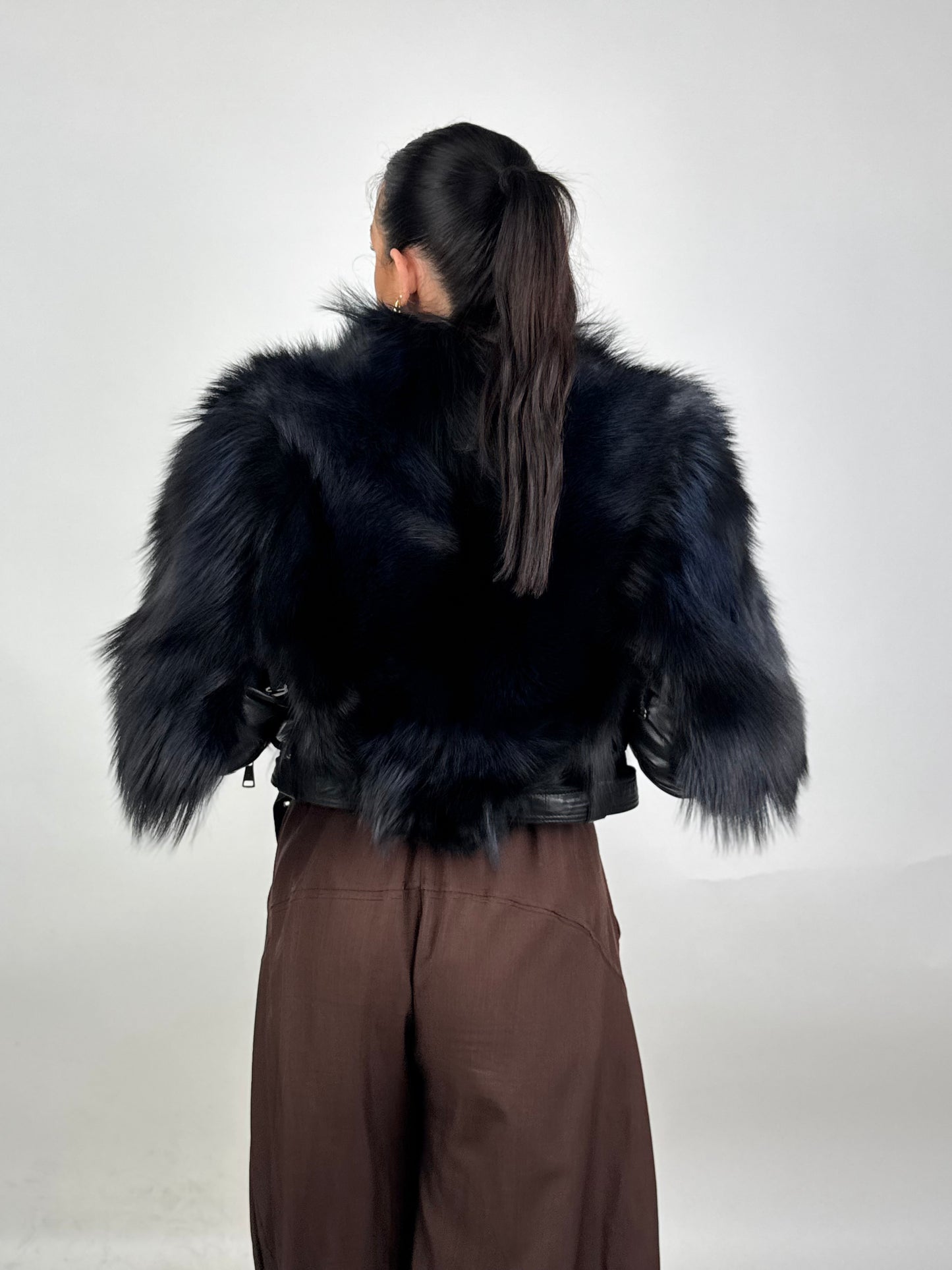 Mink Bomber Jacket