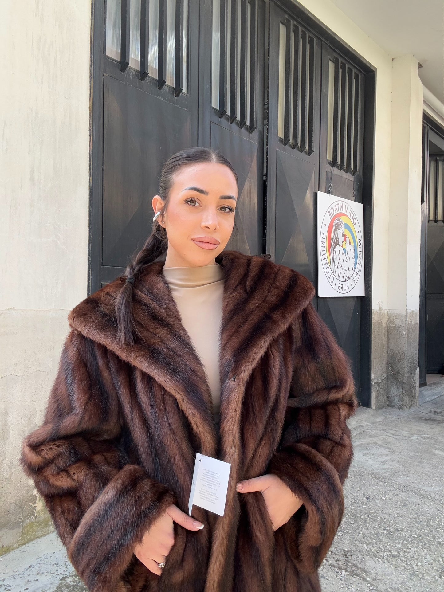 Cappotto in visone