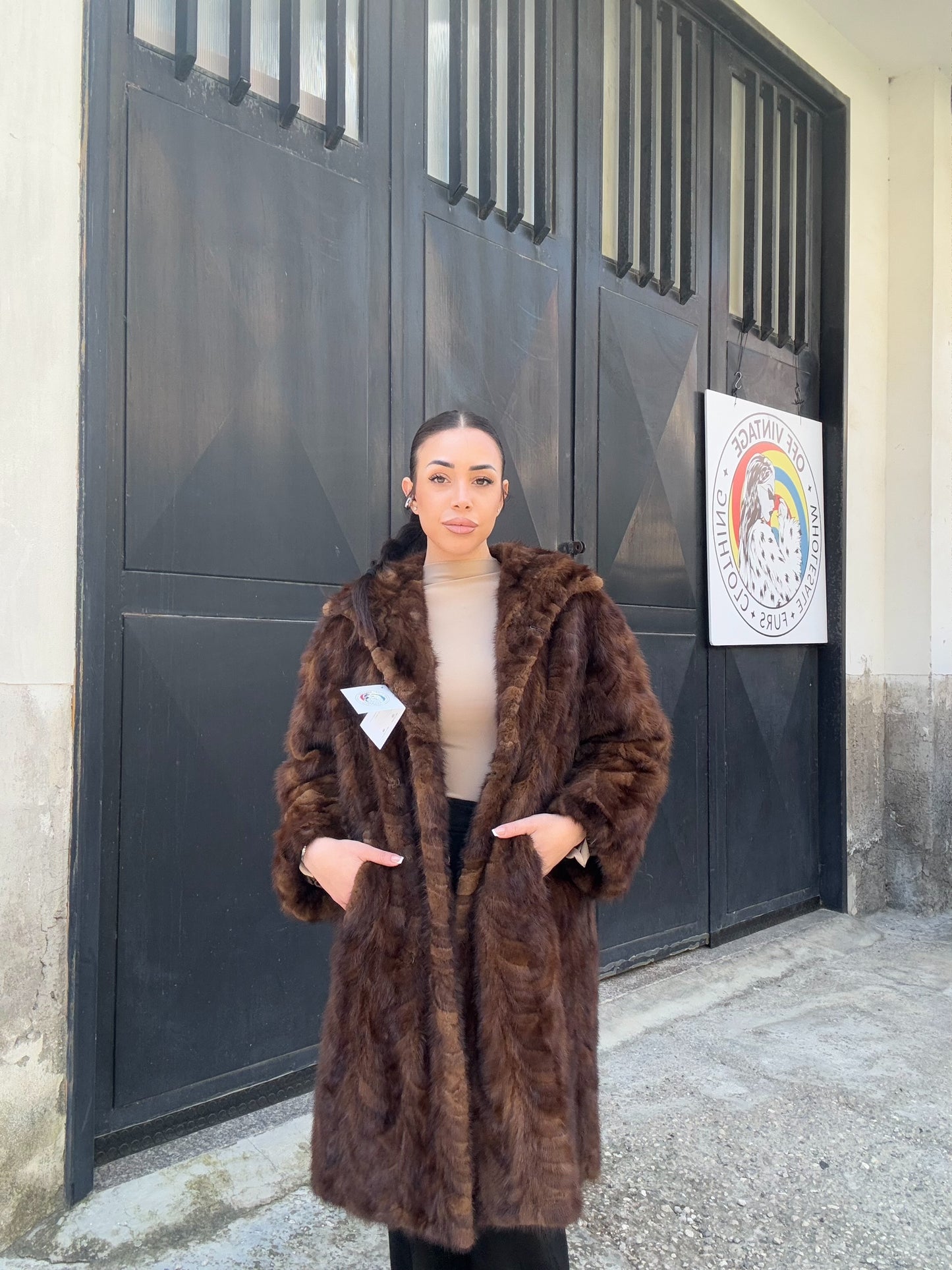 Cappotto in visone