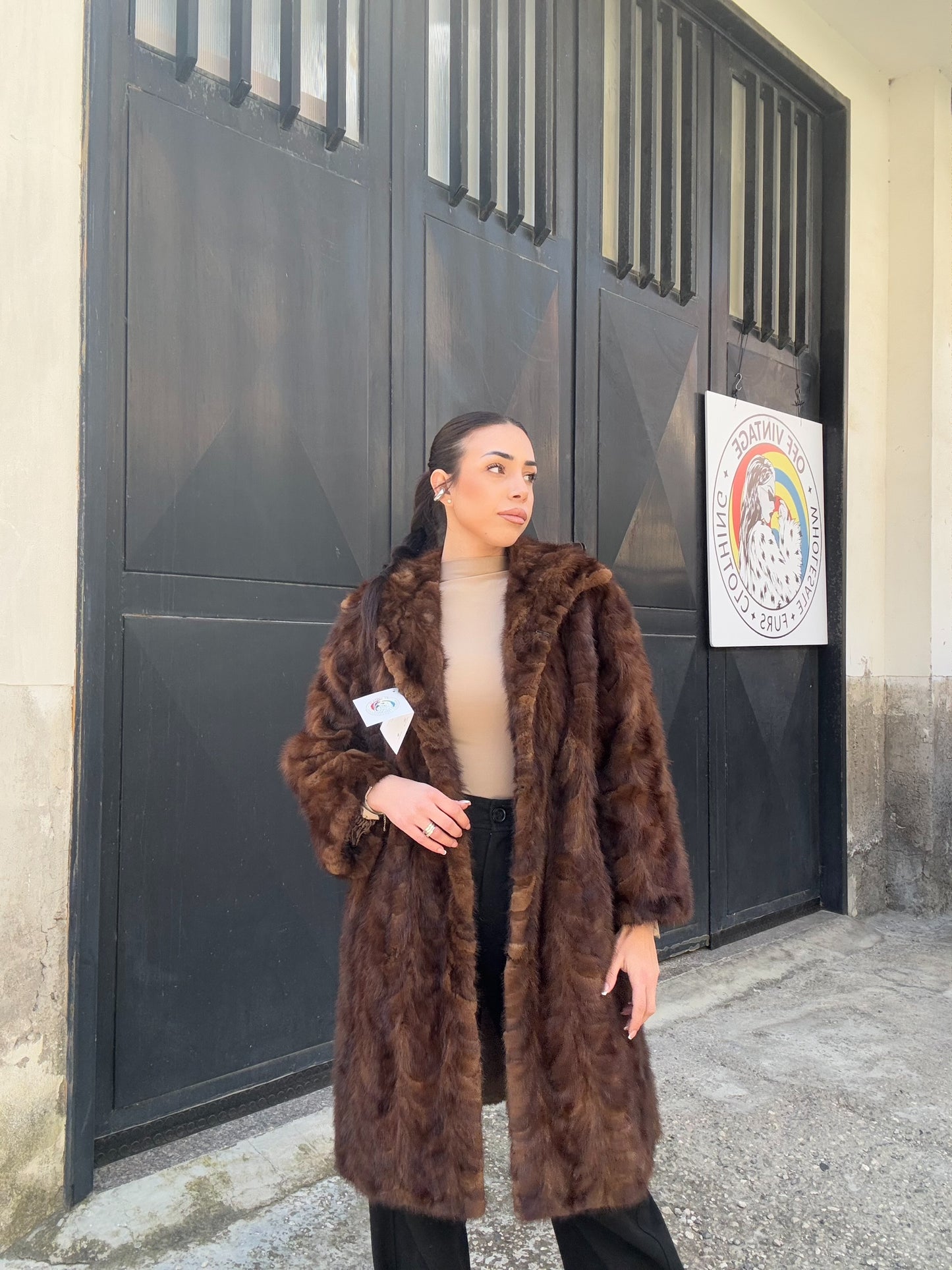 Cappotto in visone