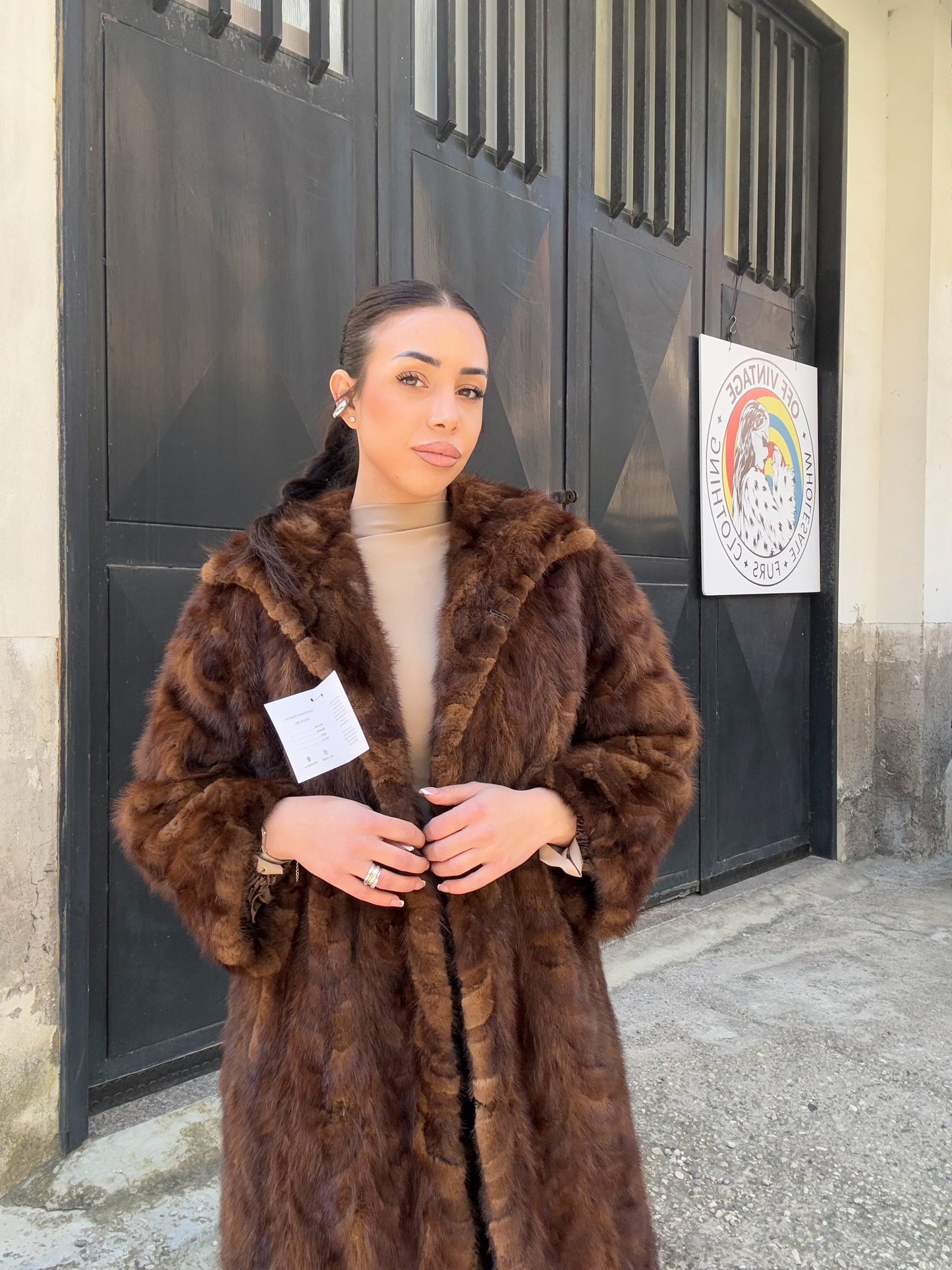 Cappotto in visone