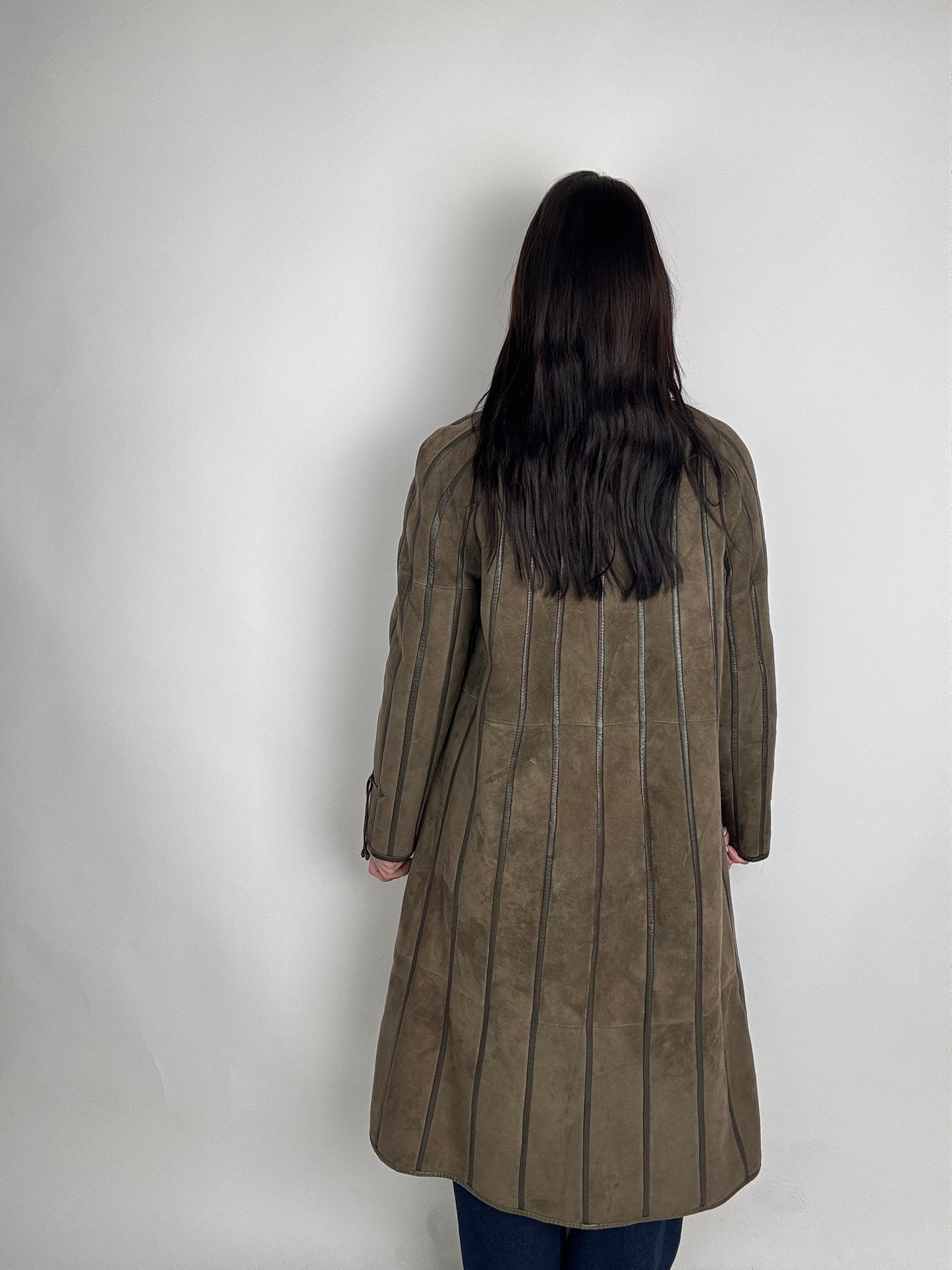 Shearling coat N180