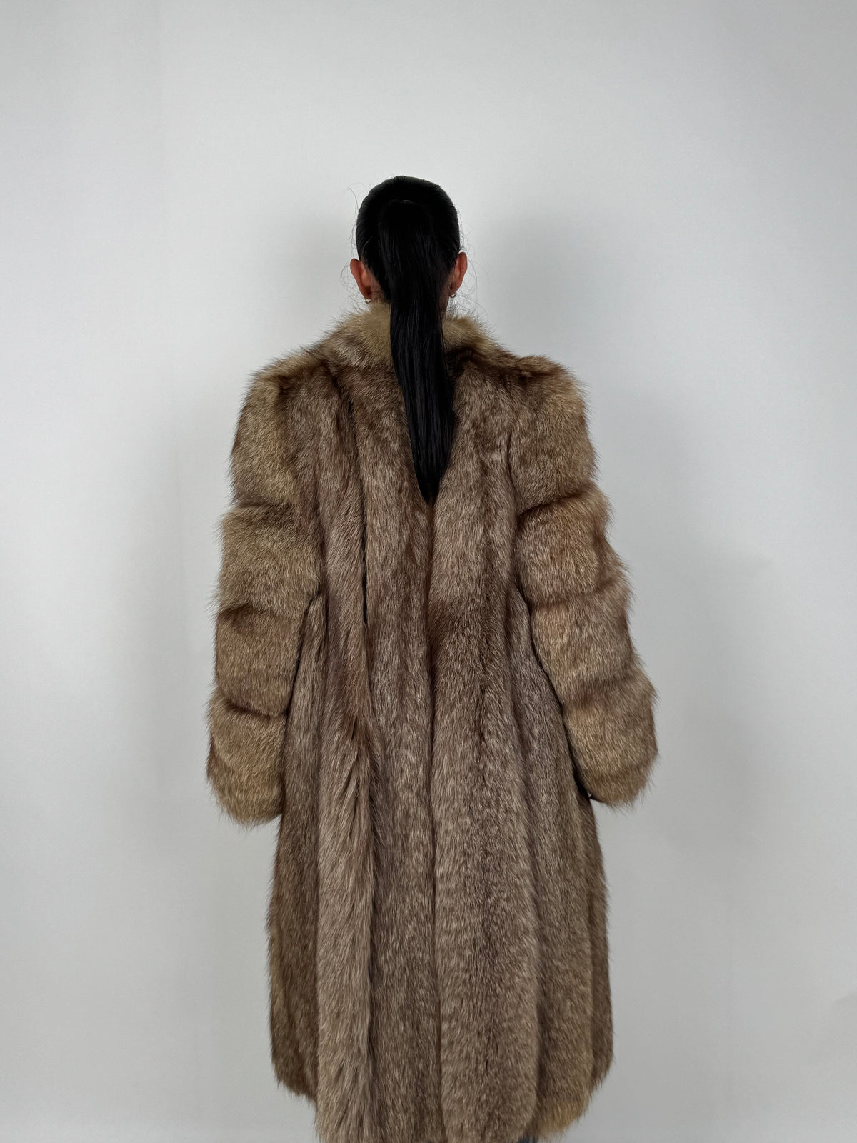 Cappotto in volpe frost N185