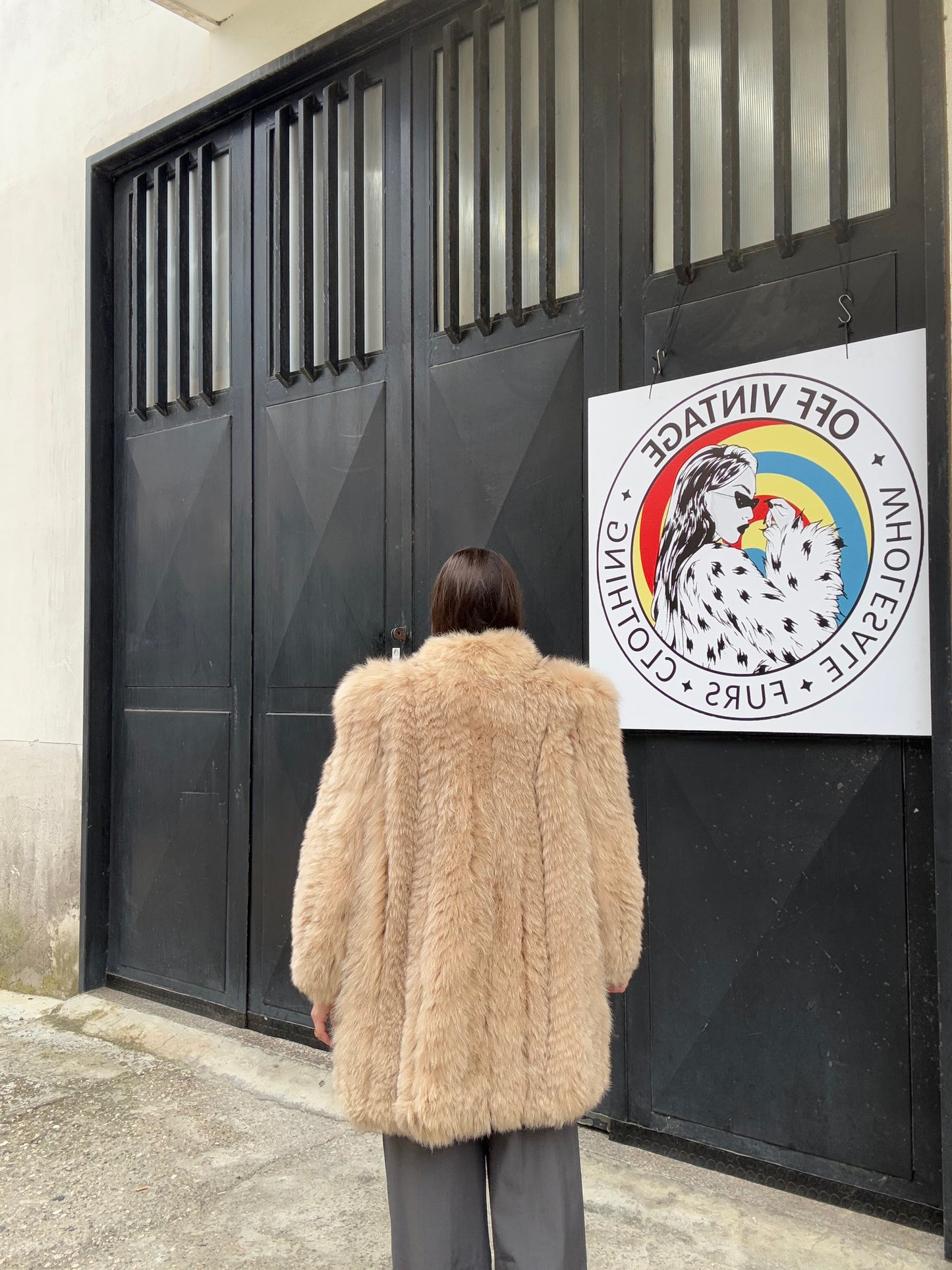 Giacca in volpe della groenlandia