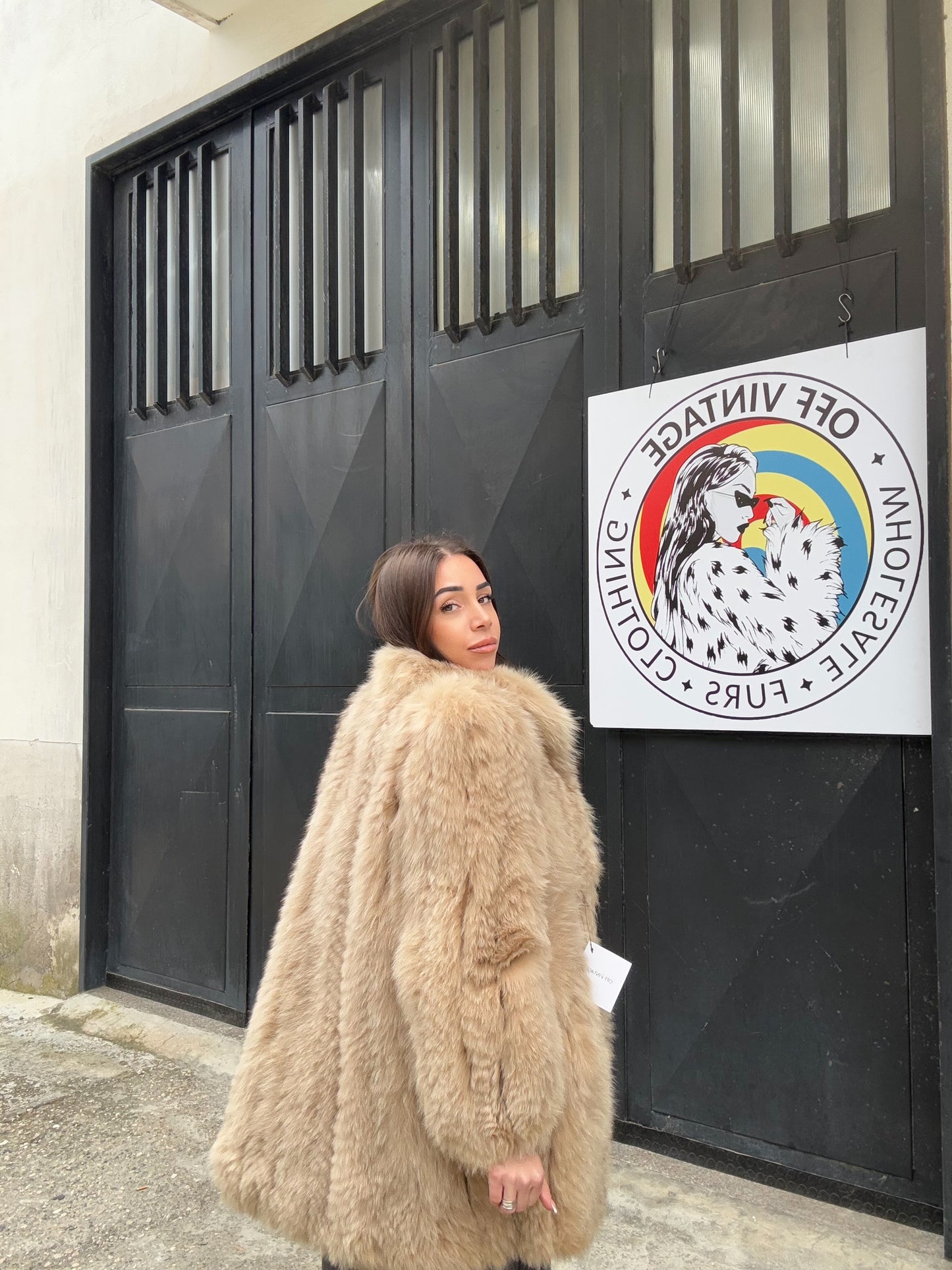Giacca in volpe della groenlandia