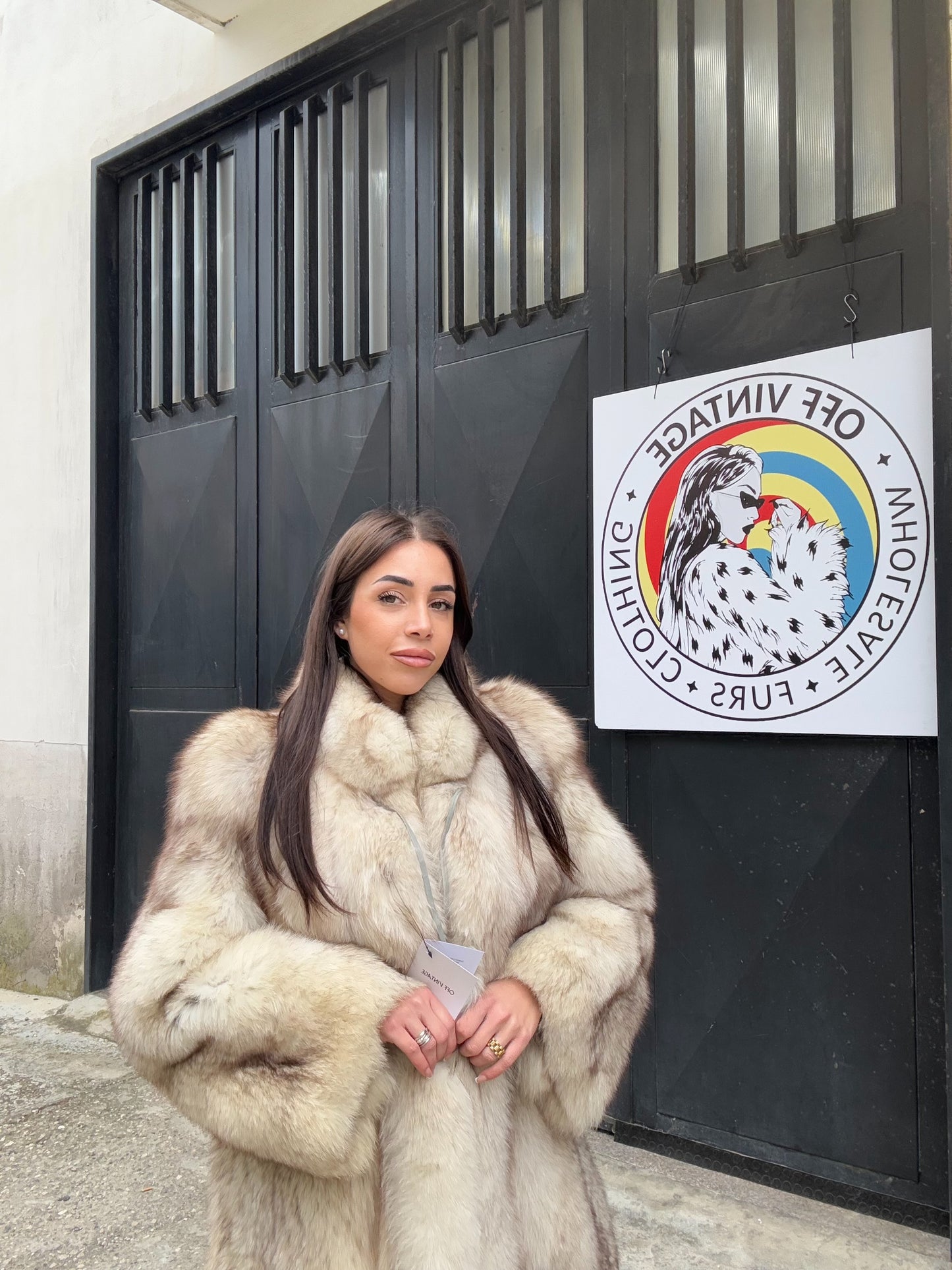 Giacca in volpe della groenlandia