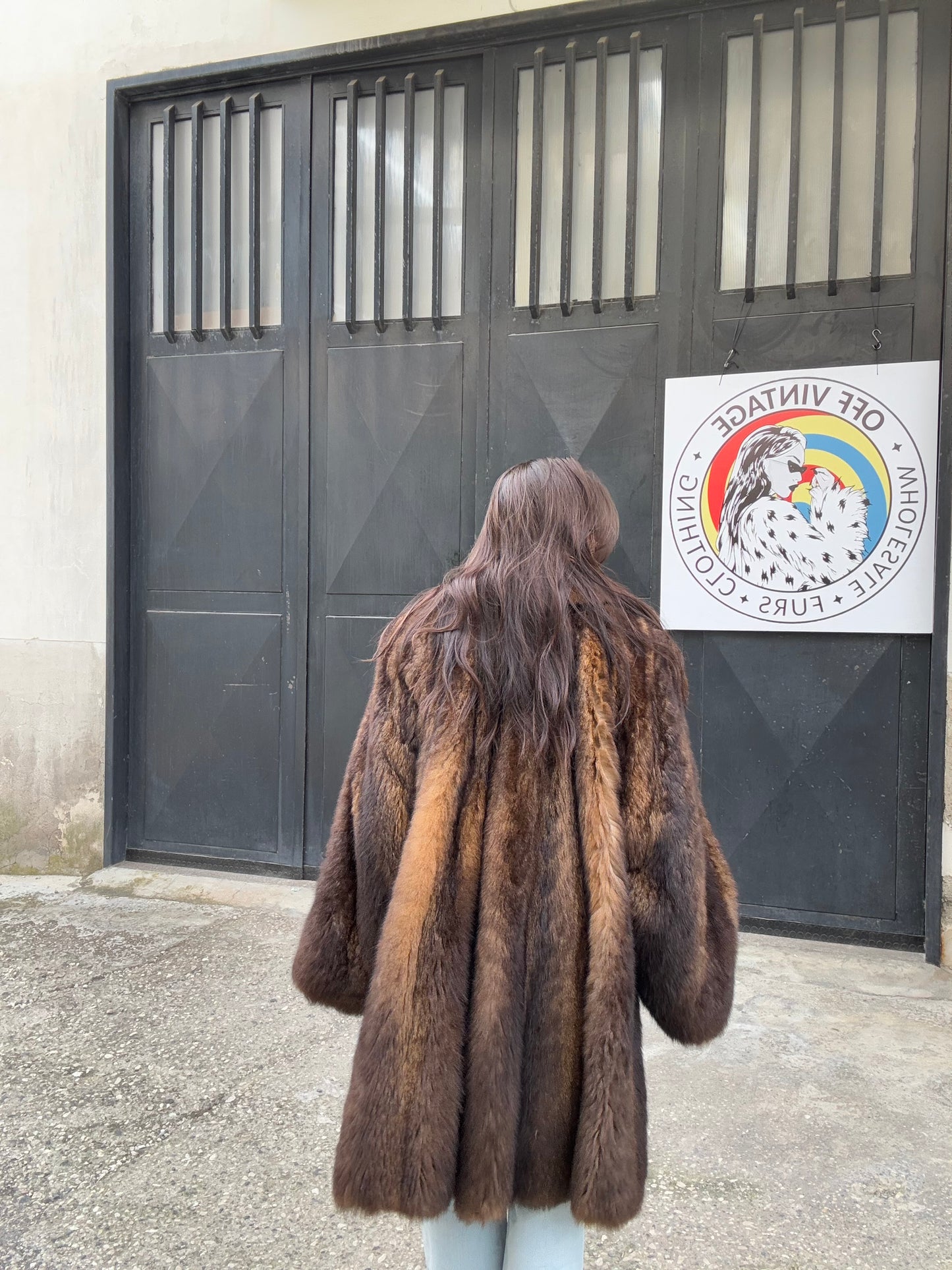 Cappotto in opossum