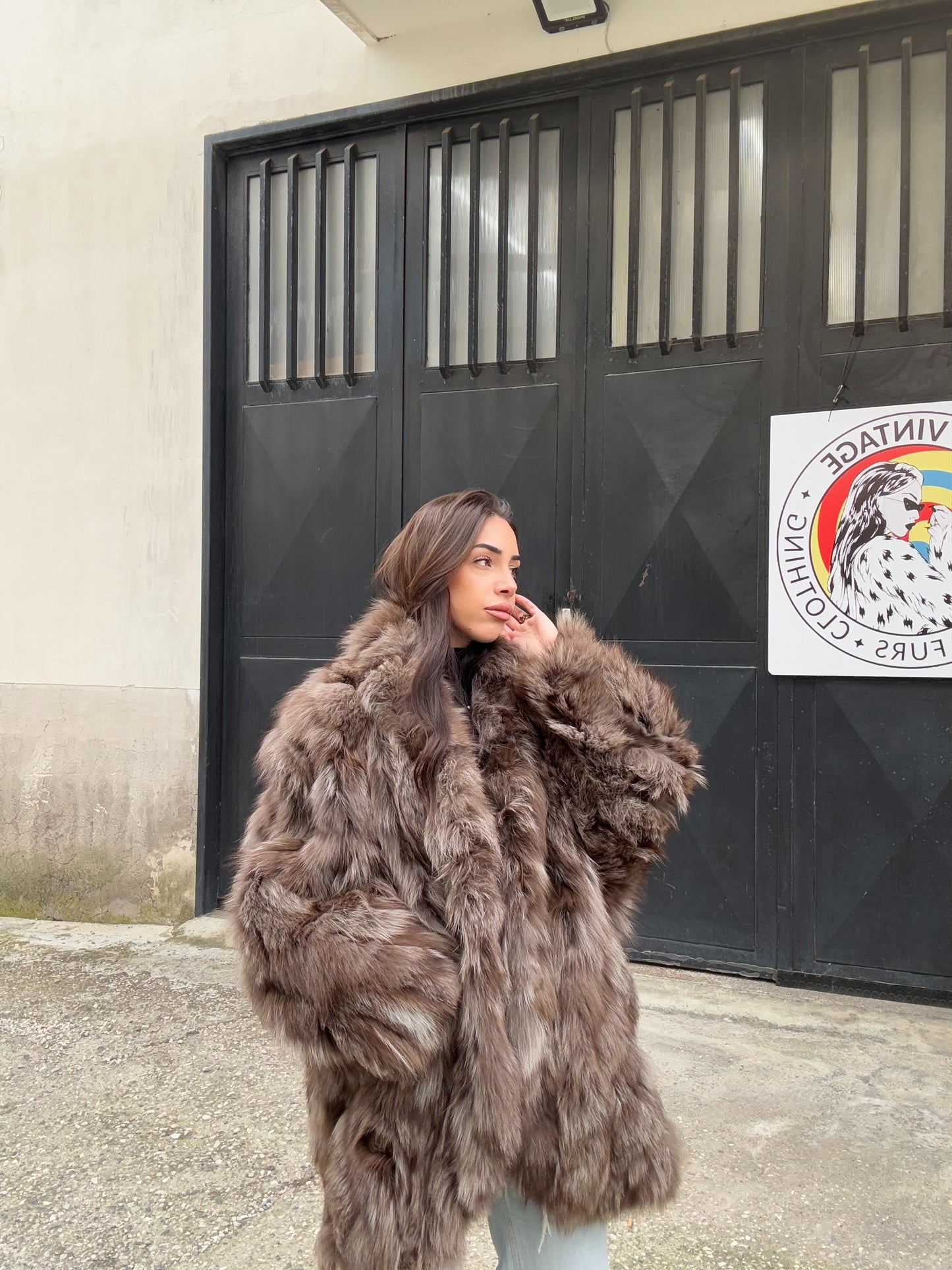 Giacca in volpe