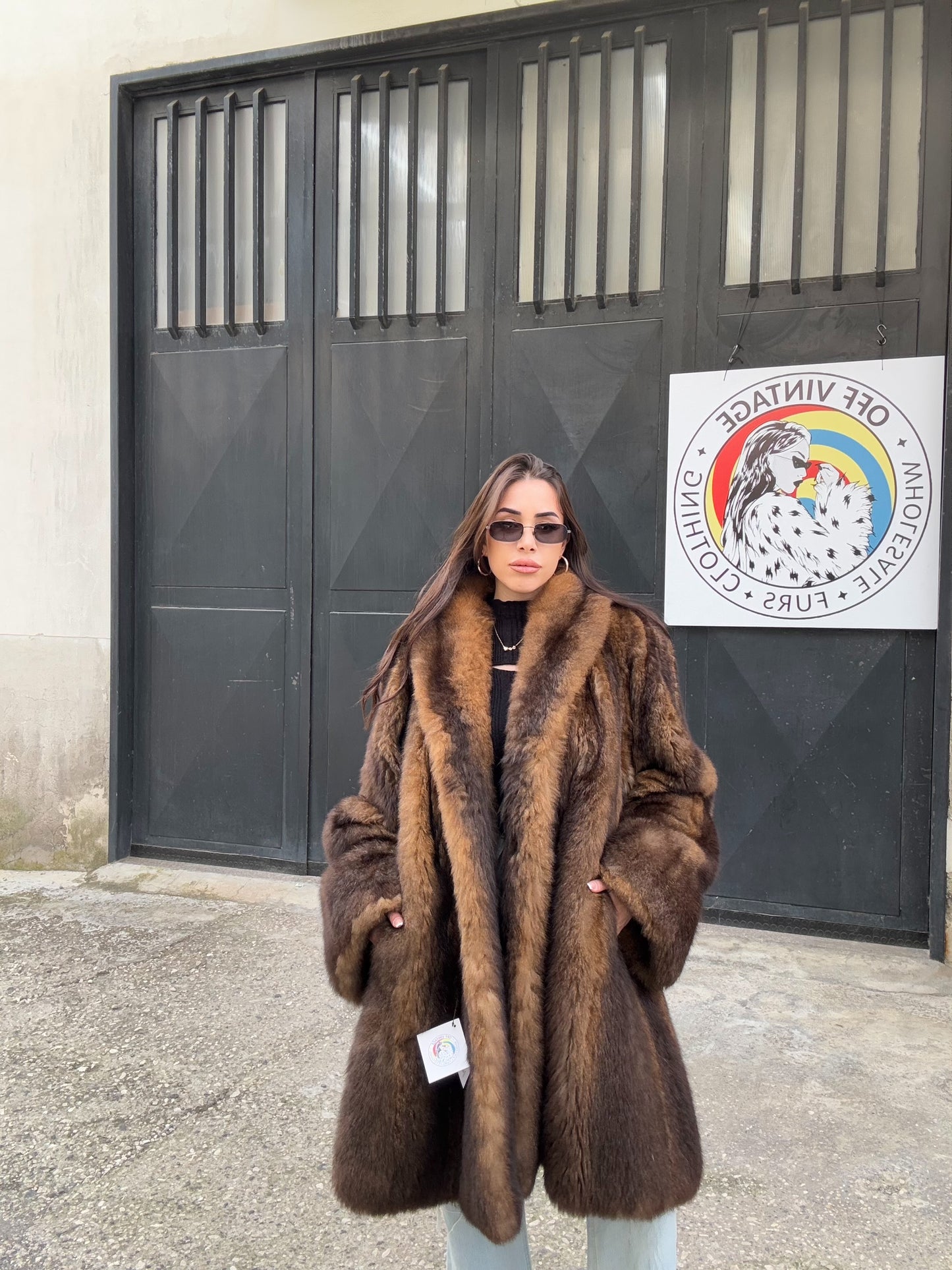 Cappotto in opossum