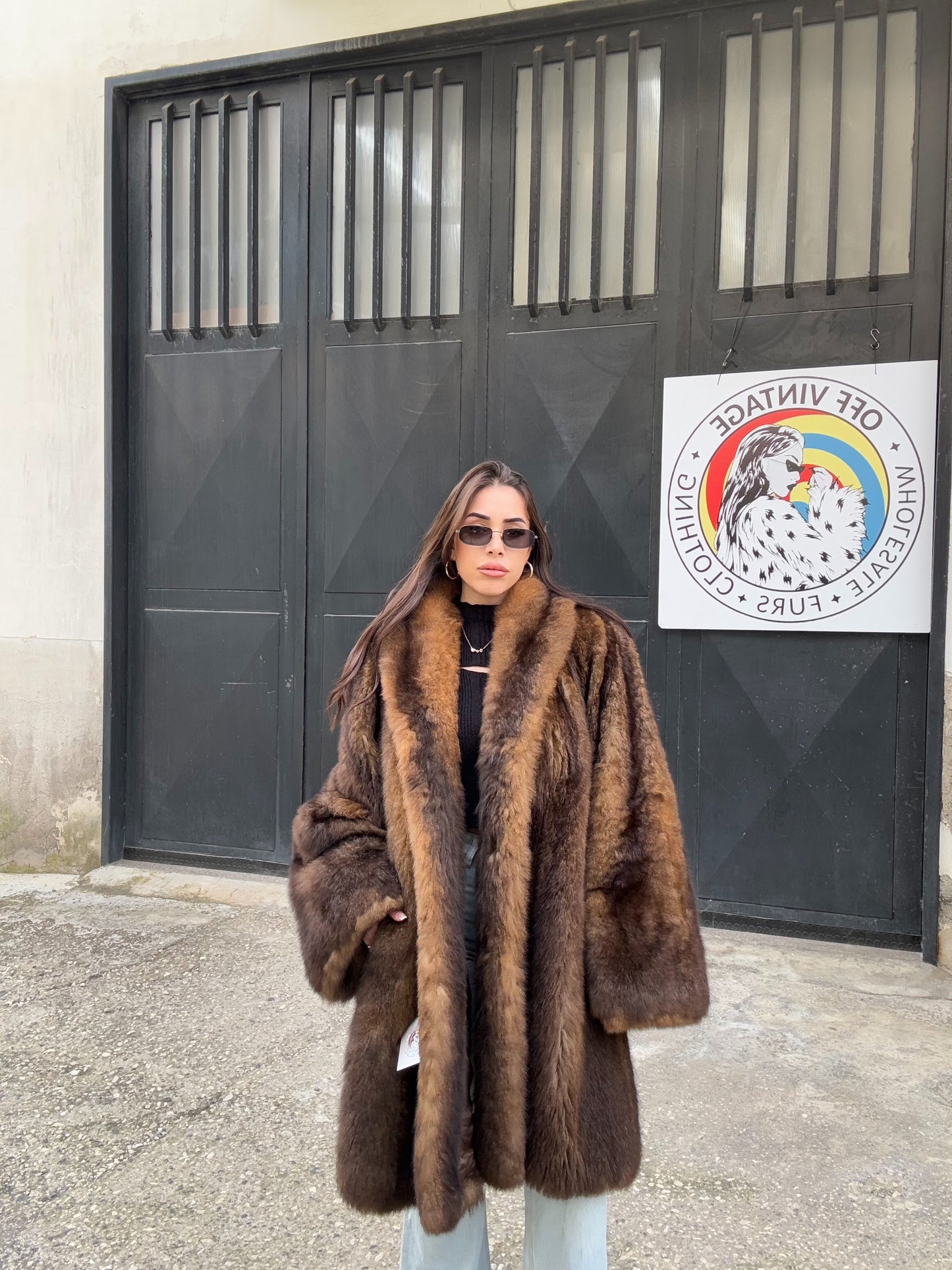 Cappotto in opossum