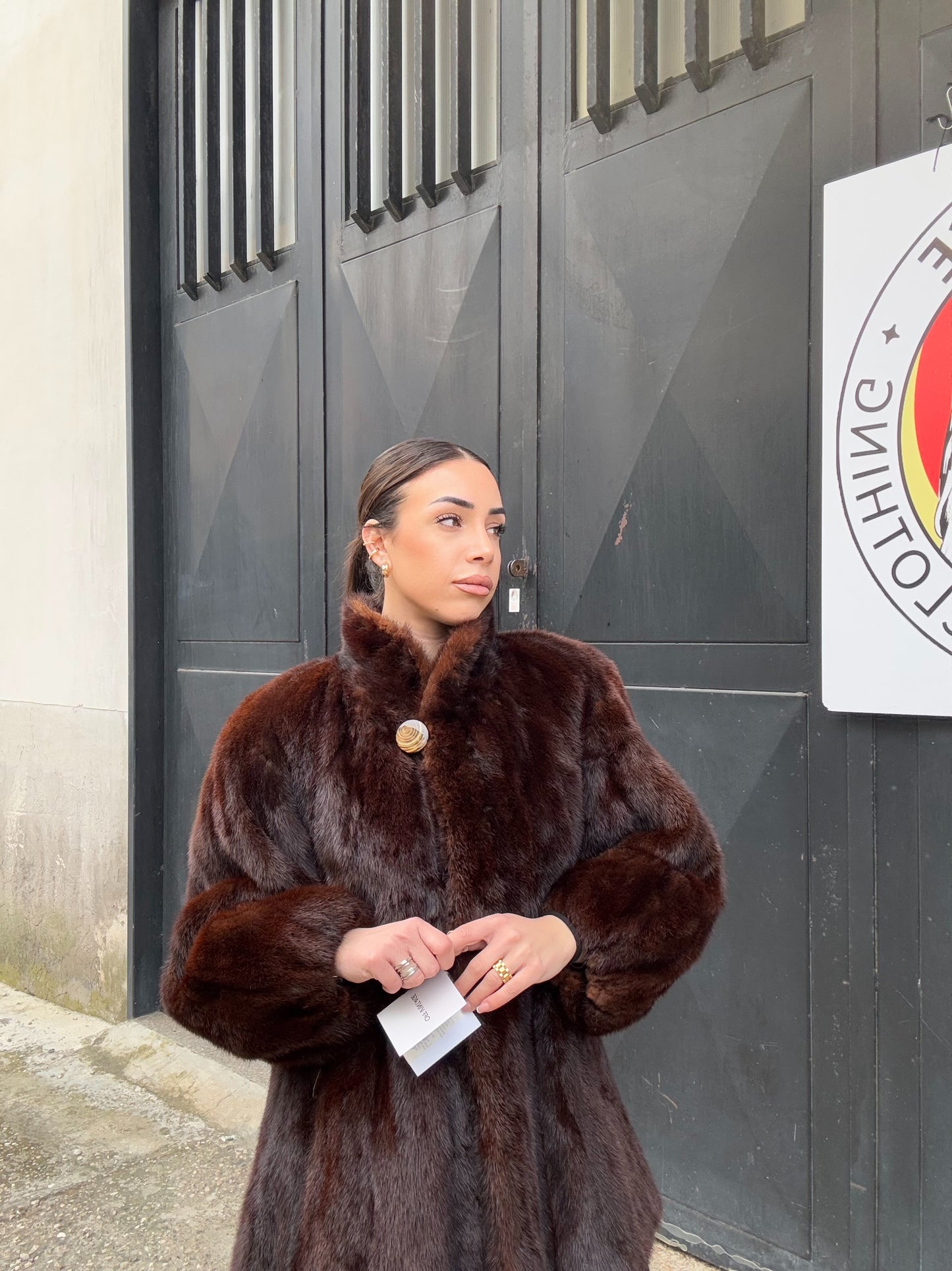 Giacca in visone