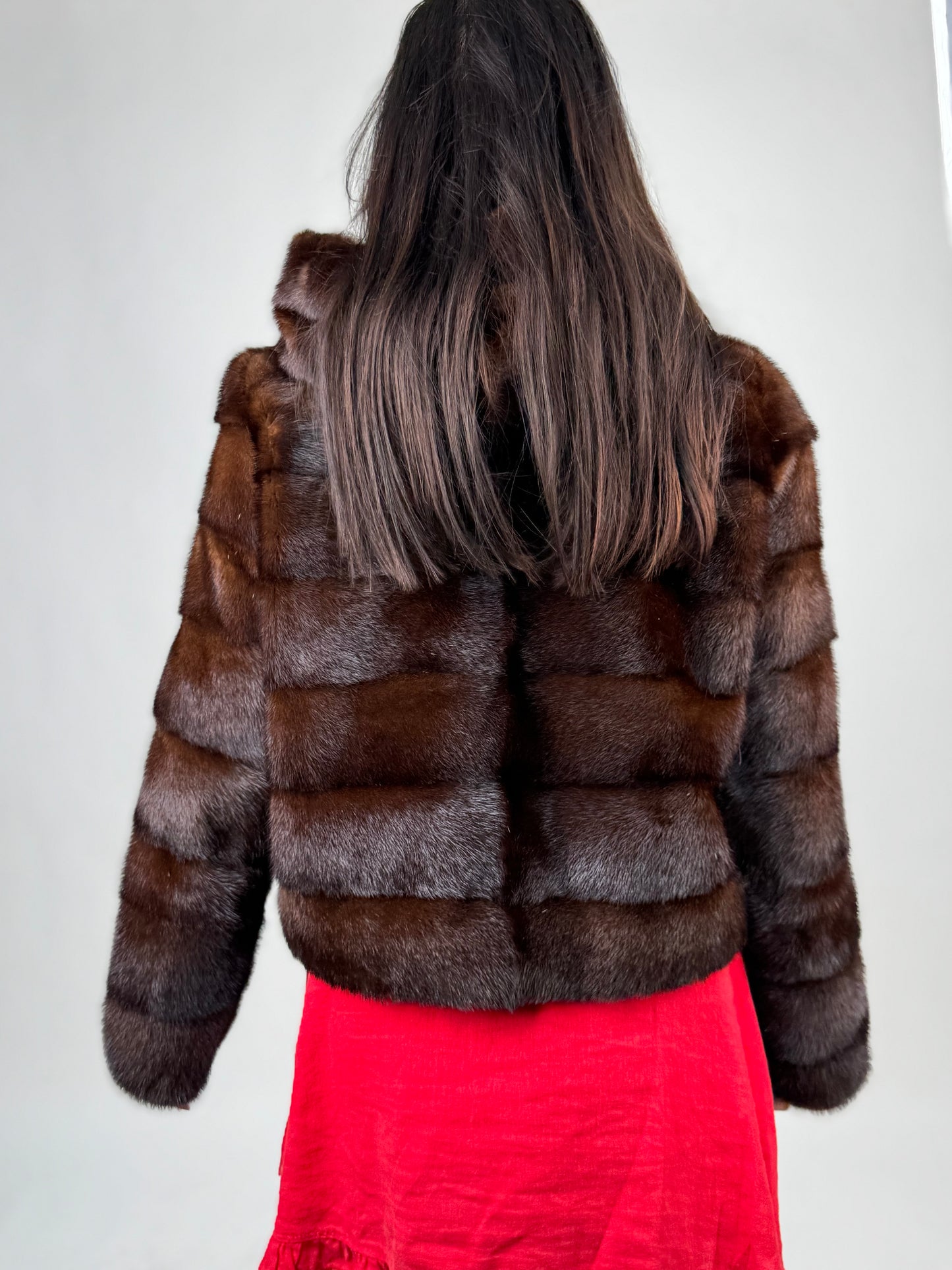 Bomber in visone N162