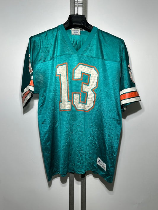 T-shirt football Vintage 80's Miami Dolphins Dan Marino