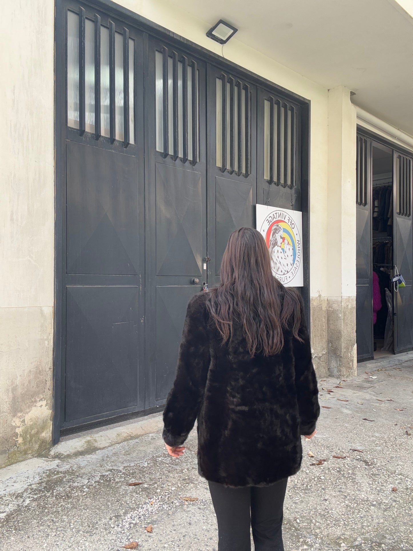 Giacca in visone
