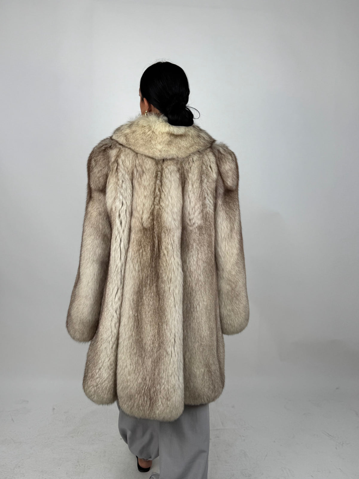 Cappotto in volpe della groenlandia N192