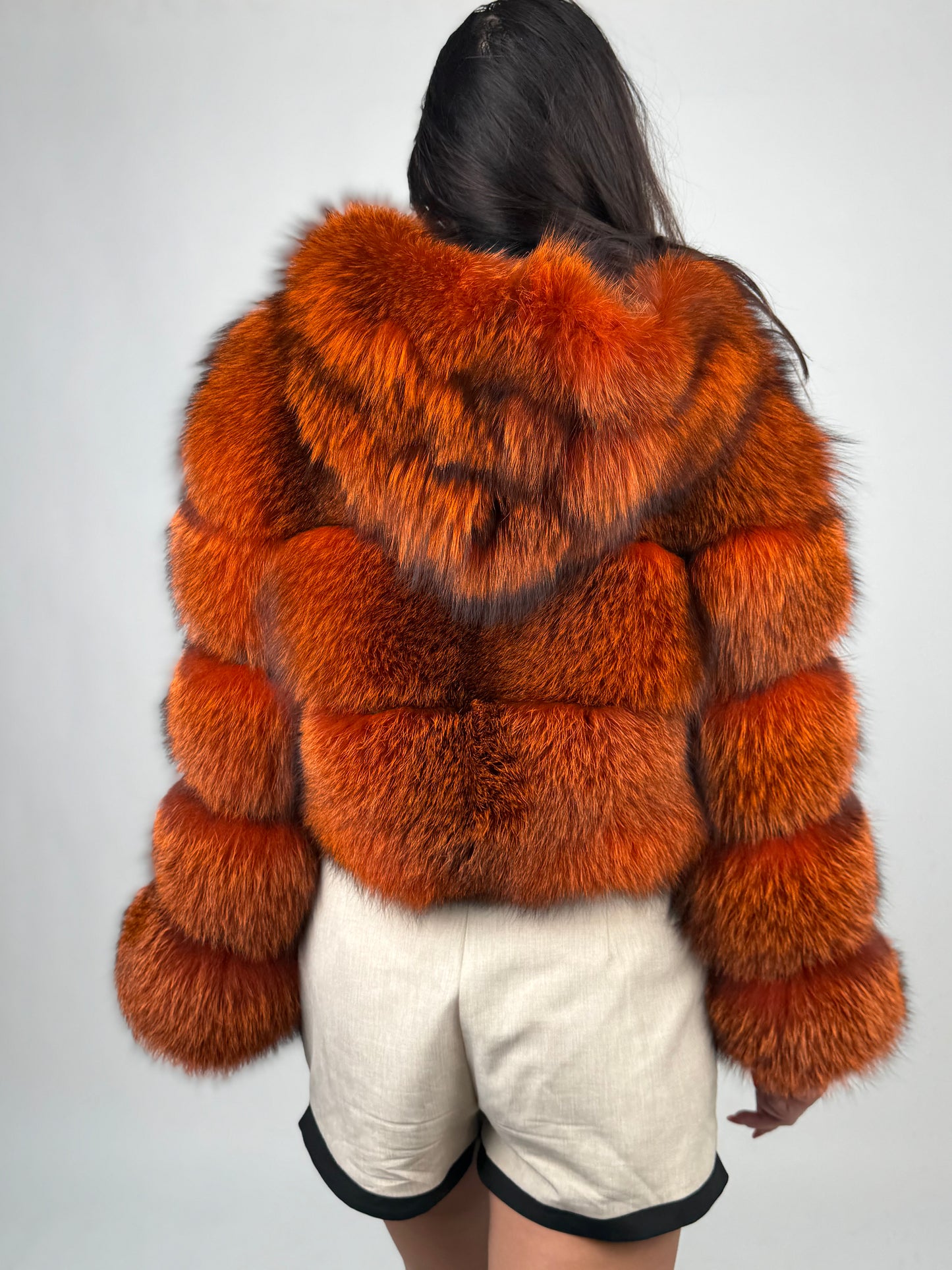 Bomber in volpe ruggine N164
