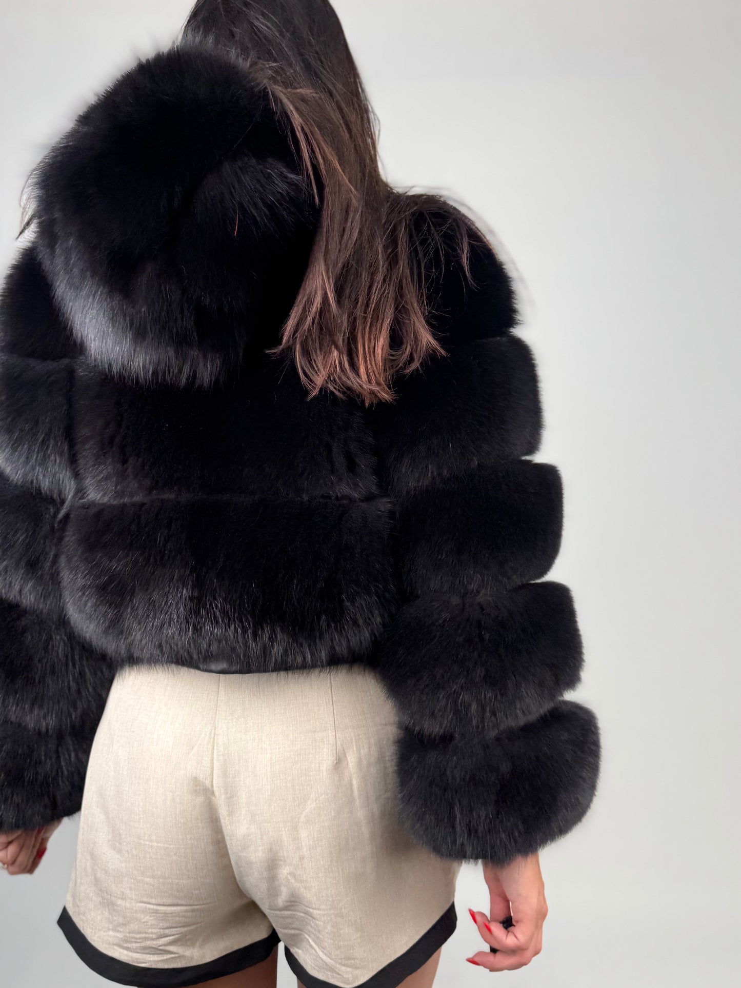 Mink Bomber Jacket