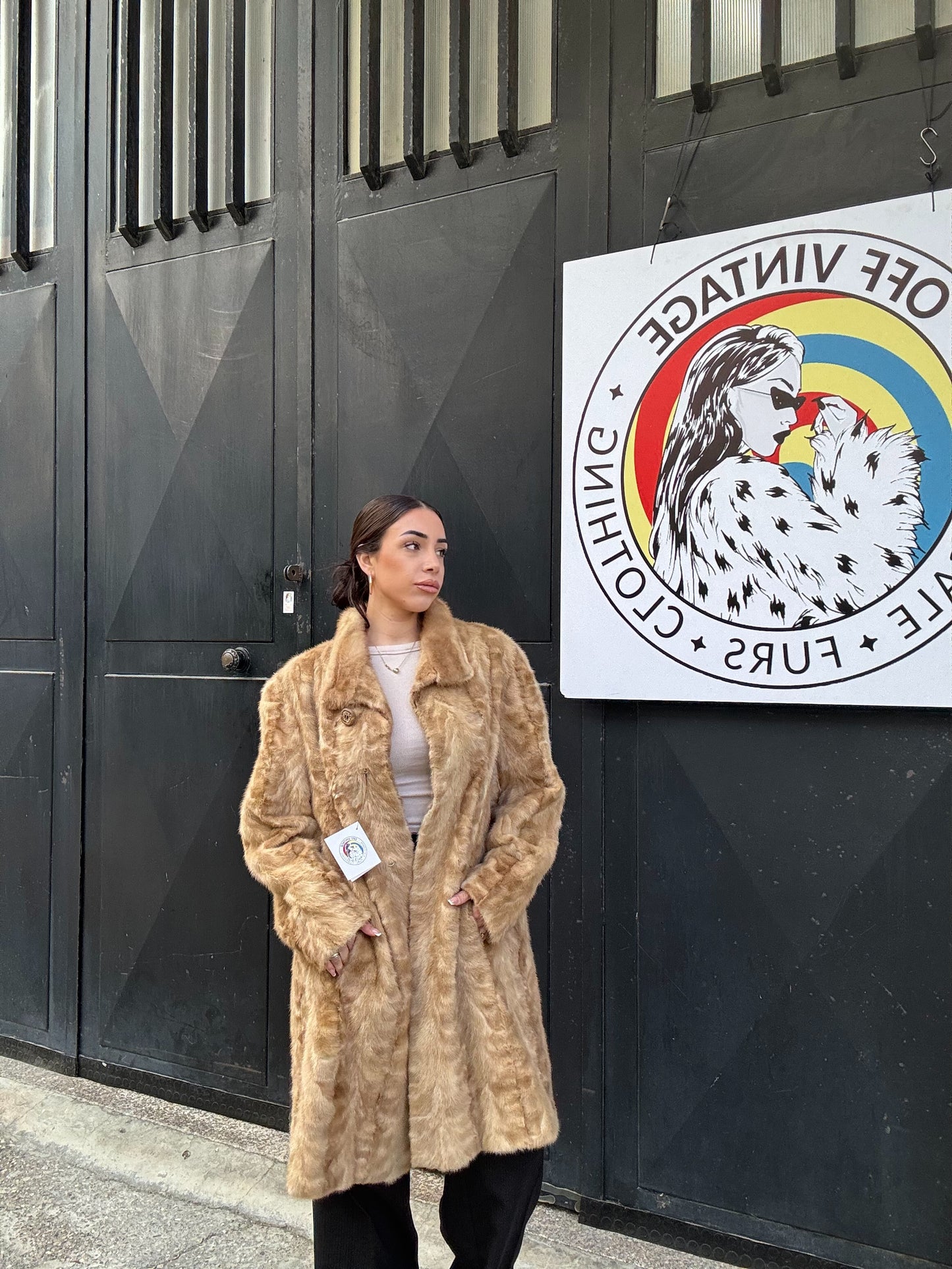 Cappotto in visone