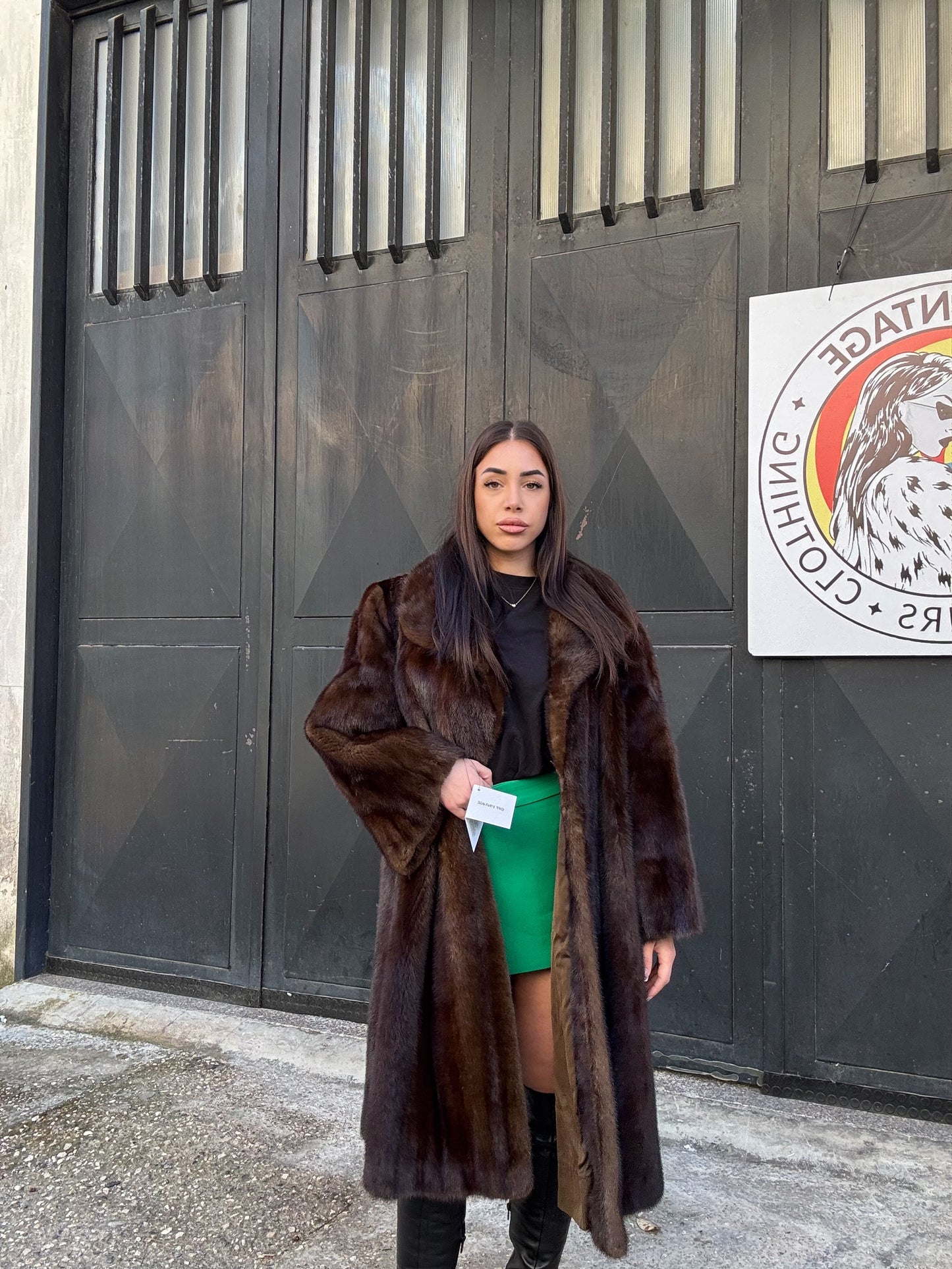 Cappotto in visone