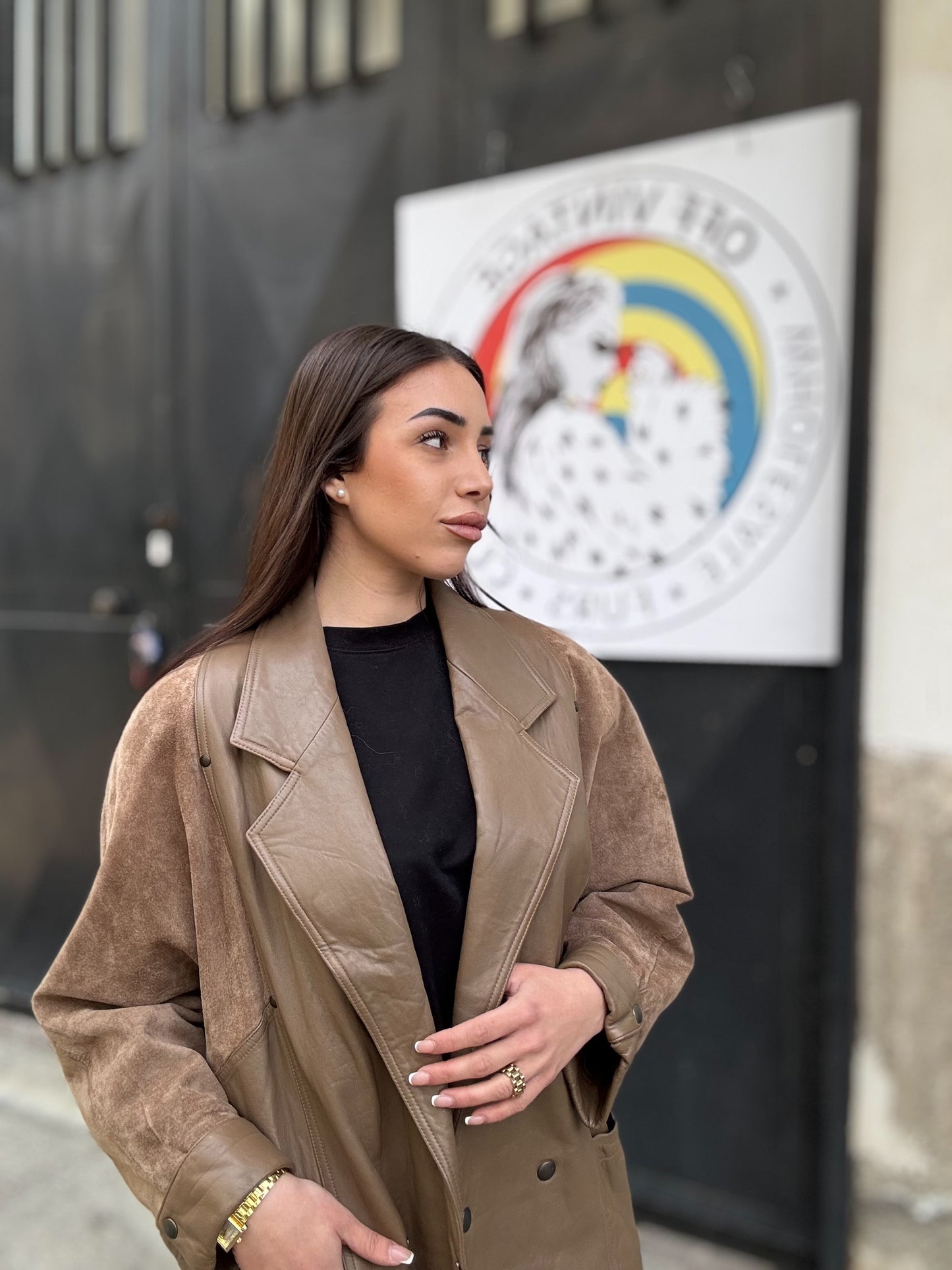 Giacca in pelle